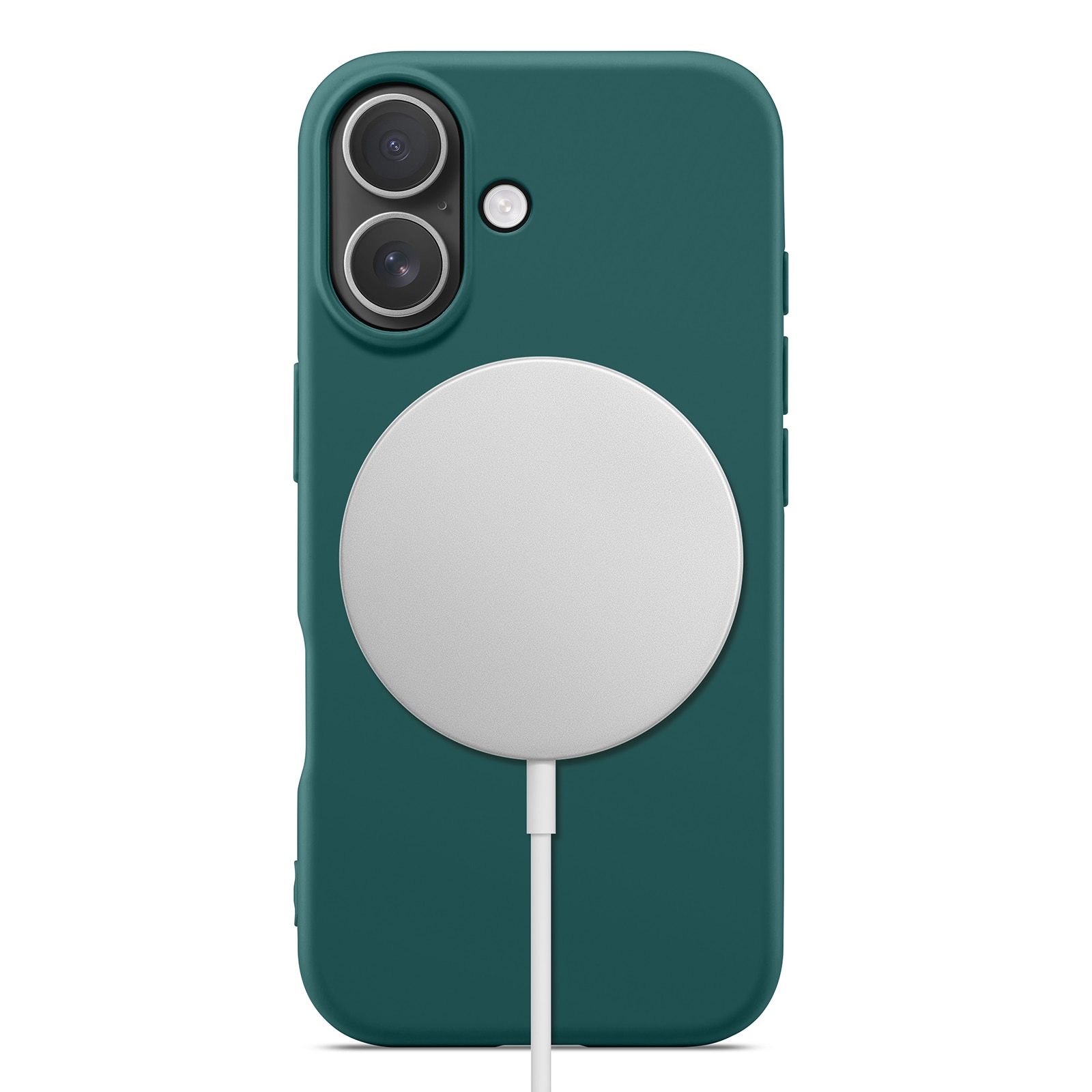 Funda TPU MagSafe iPhone 17 Verde oscuro