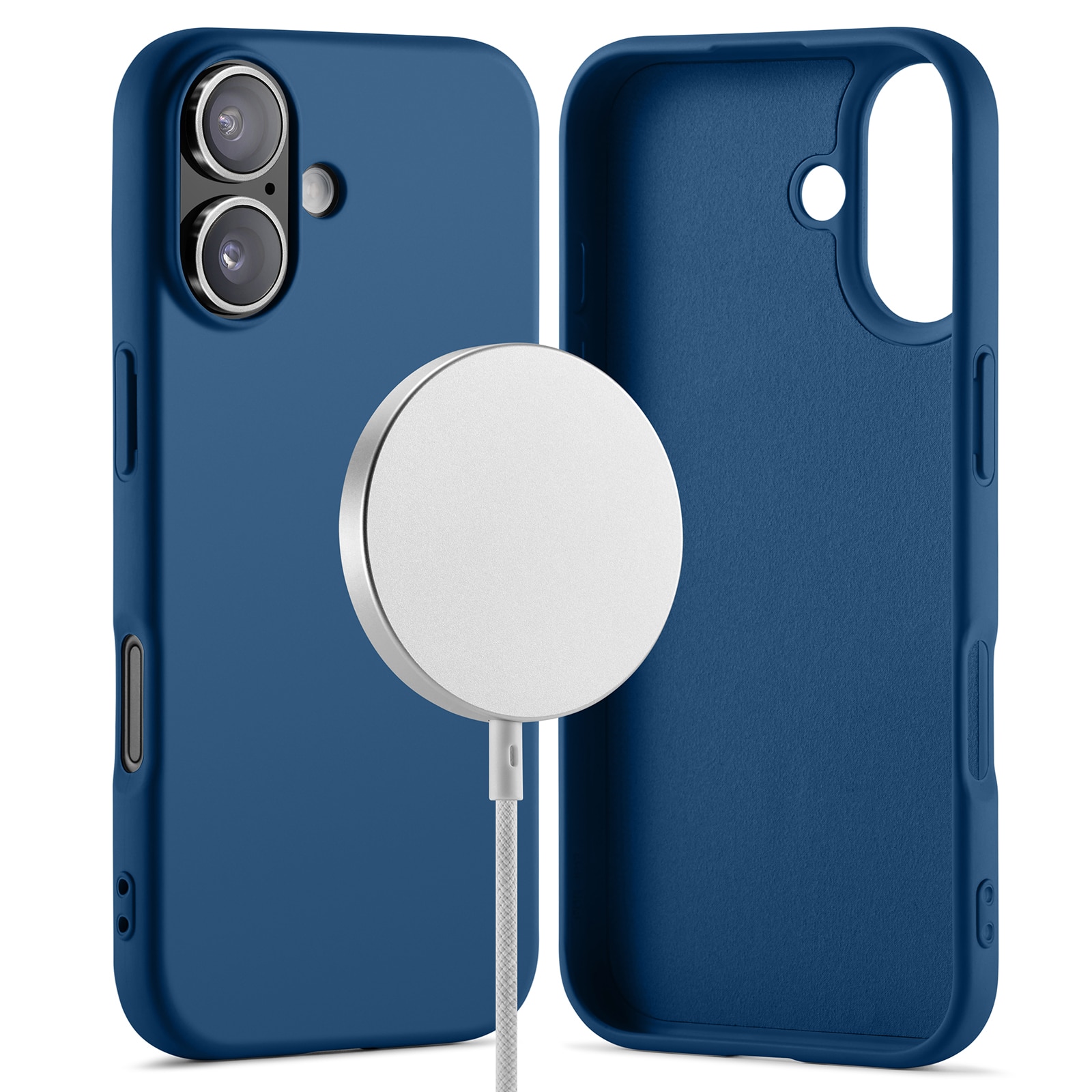 Funda TPU MagSafe iPhone 17 Azul oscuro