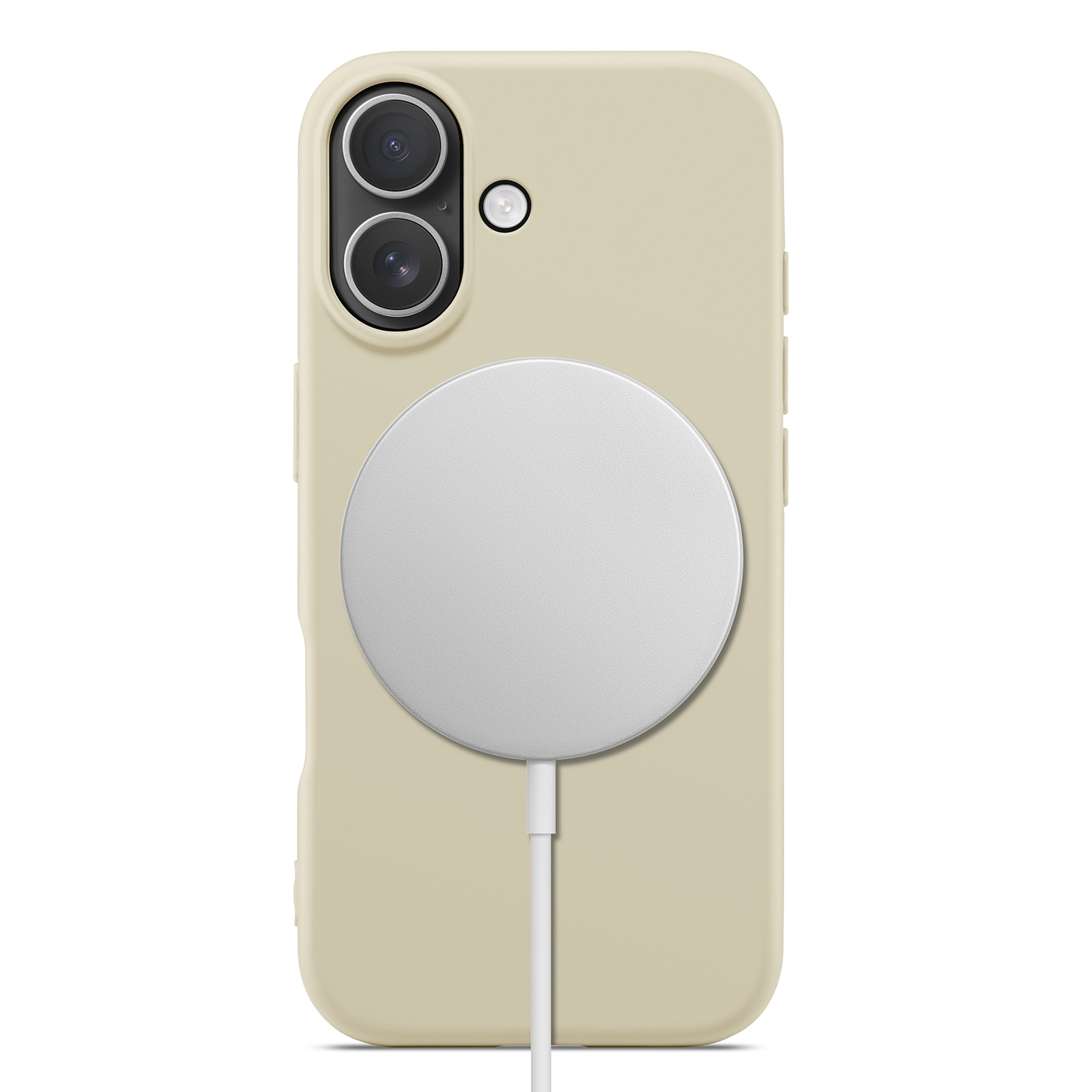 Funda TPU MagSafe iPhone 17 Beige