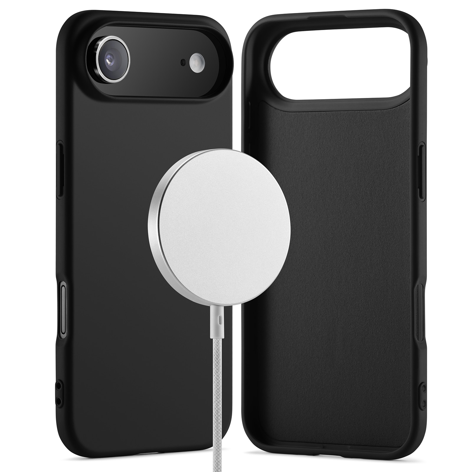 Funda TPU MagSafe iPhone 17 Air Negro
