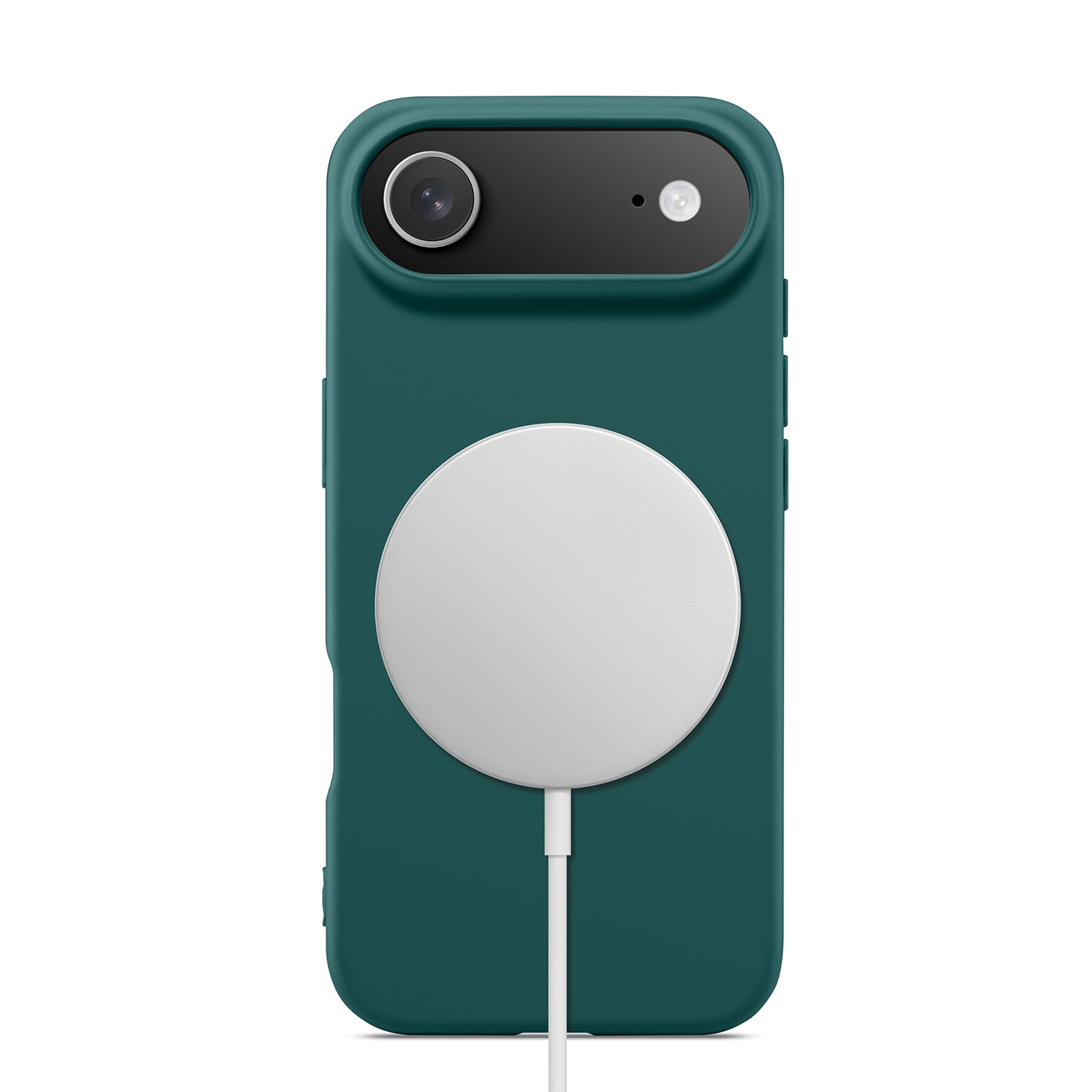 Funda TPU MagSafe iPhone 17 Air Verde oscuro