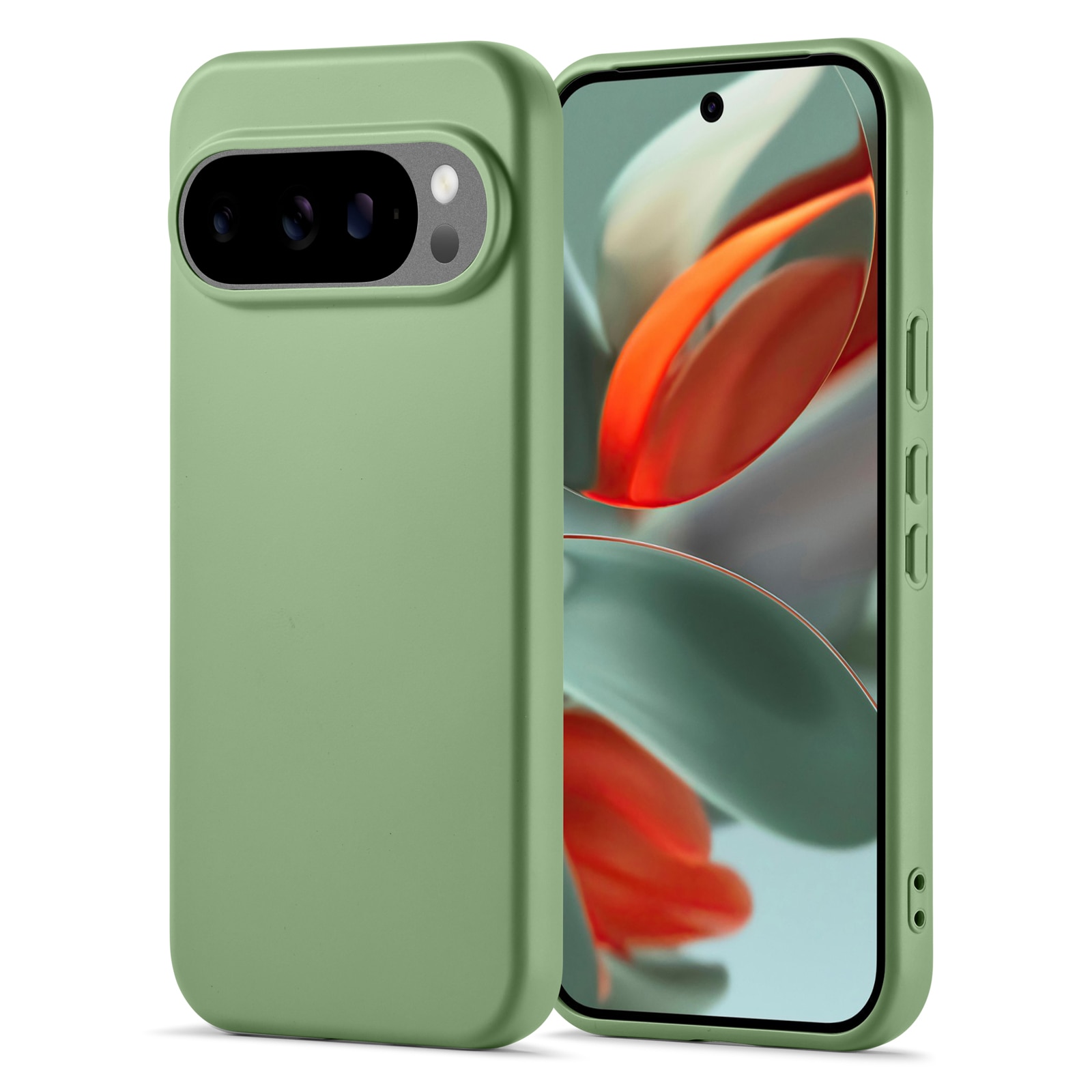 Funda TPU Google Pixel 10 Pro XL Verde
