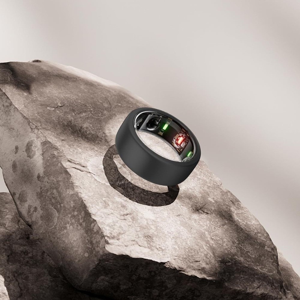 Funda de silicona Oura Ring Gen 3 talla 11-13, negro