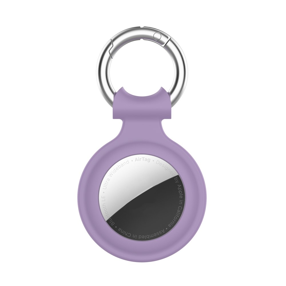 Funda de silicona AirTag Violeta