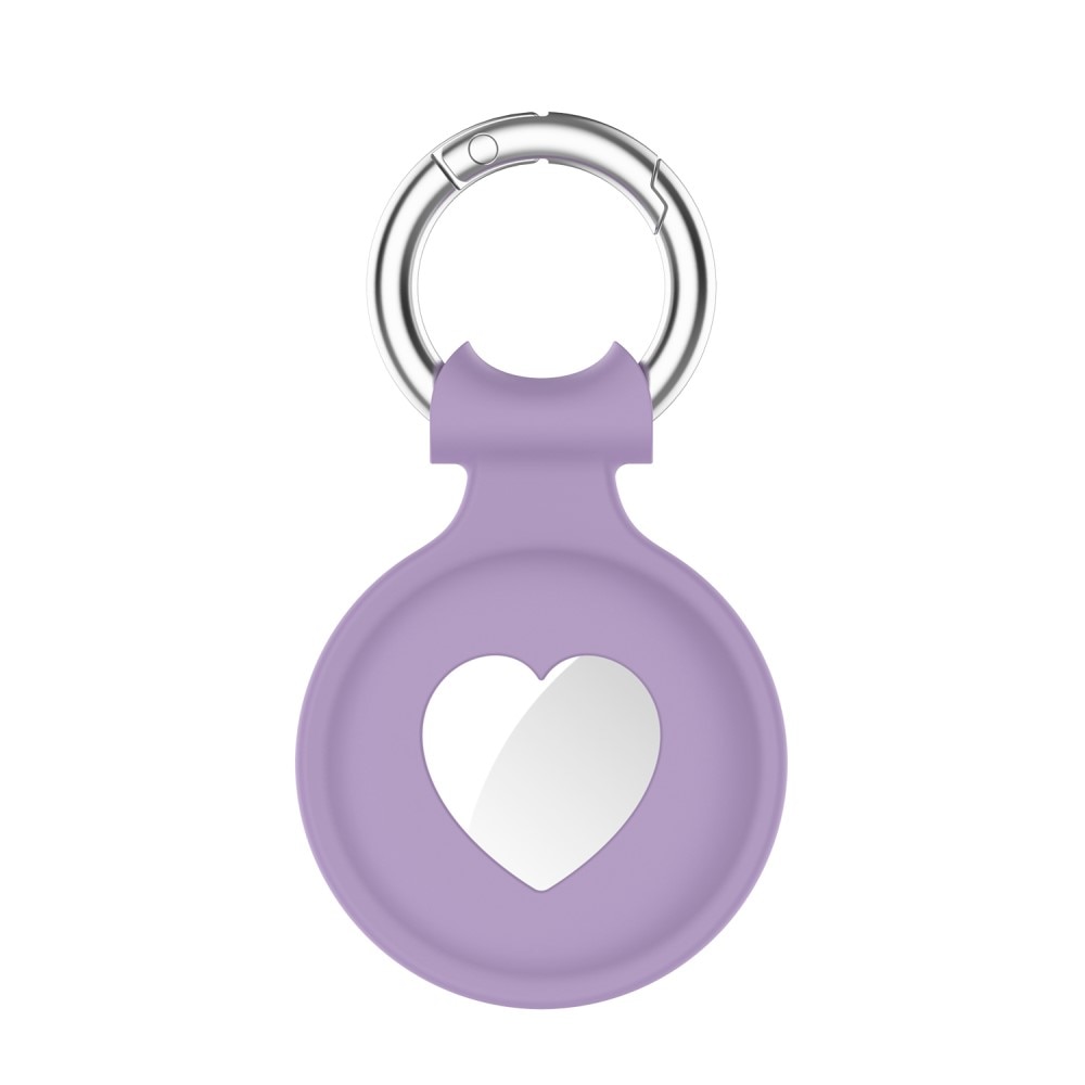 Funda de silicona AirTag Violeta