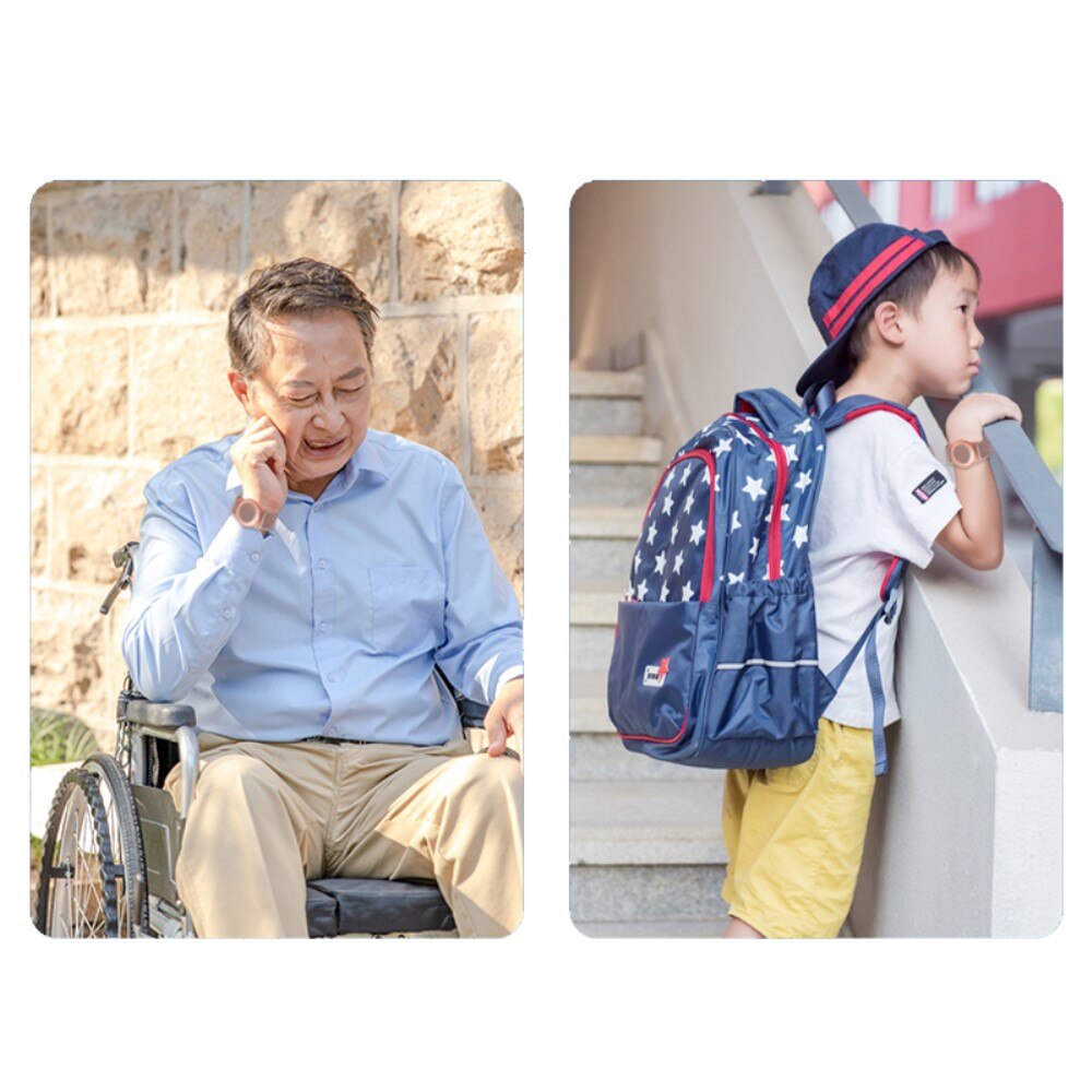 Correa de nailon para niños Apple AirTag rojo