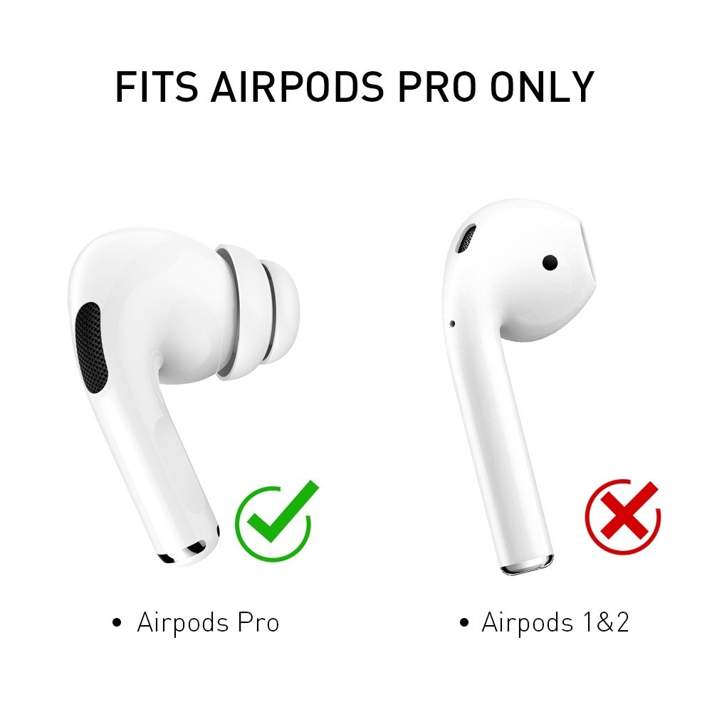 Soft Ear Tips (2 piezas) AirPods Pro Blanco (Large)