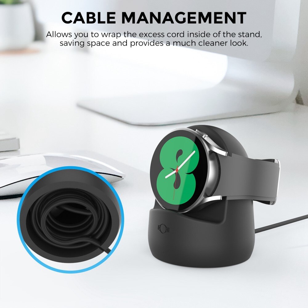 Soporte de carga Samsung Galaxy Watch 3/4 Negro