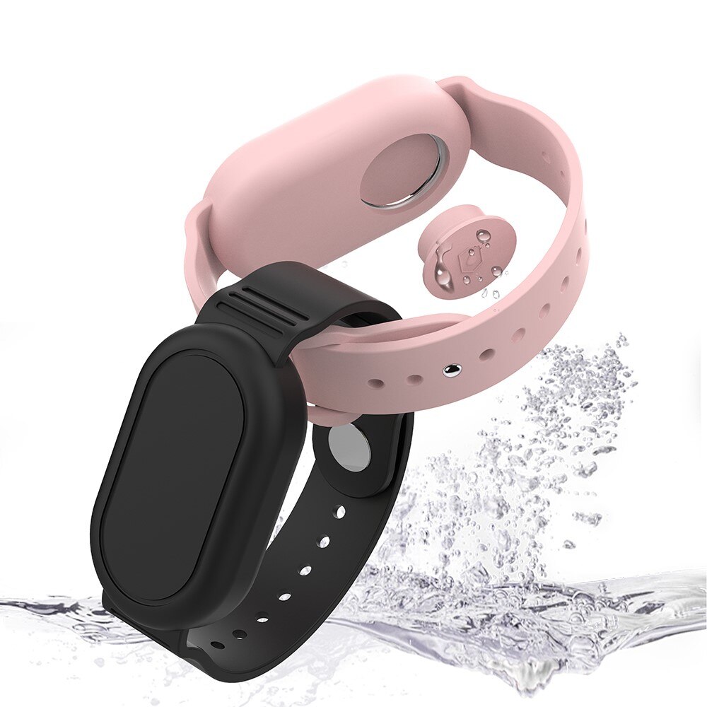Correa de silicona resistente al agua Samsung Galaxy SmartTag 2 rosado