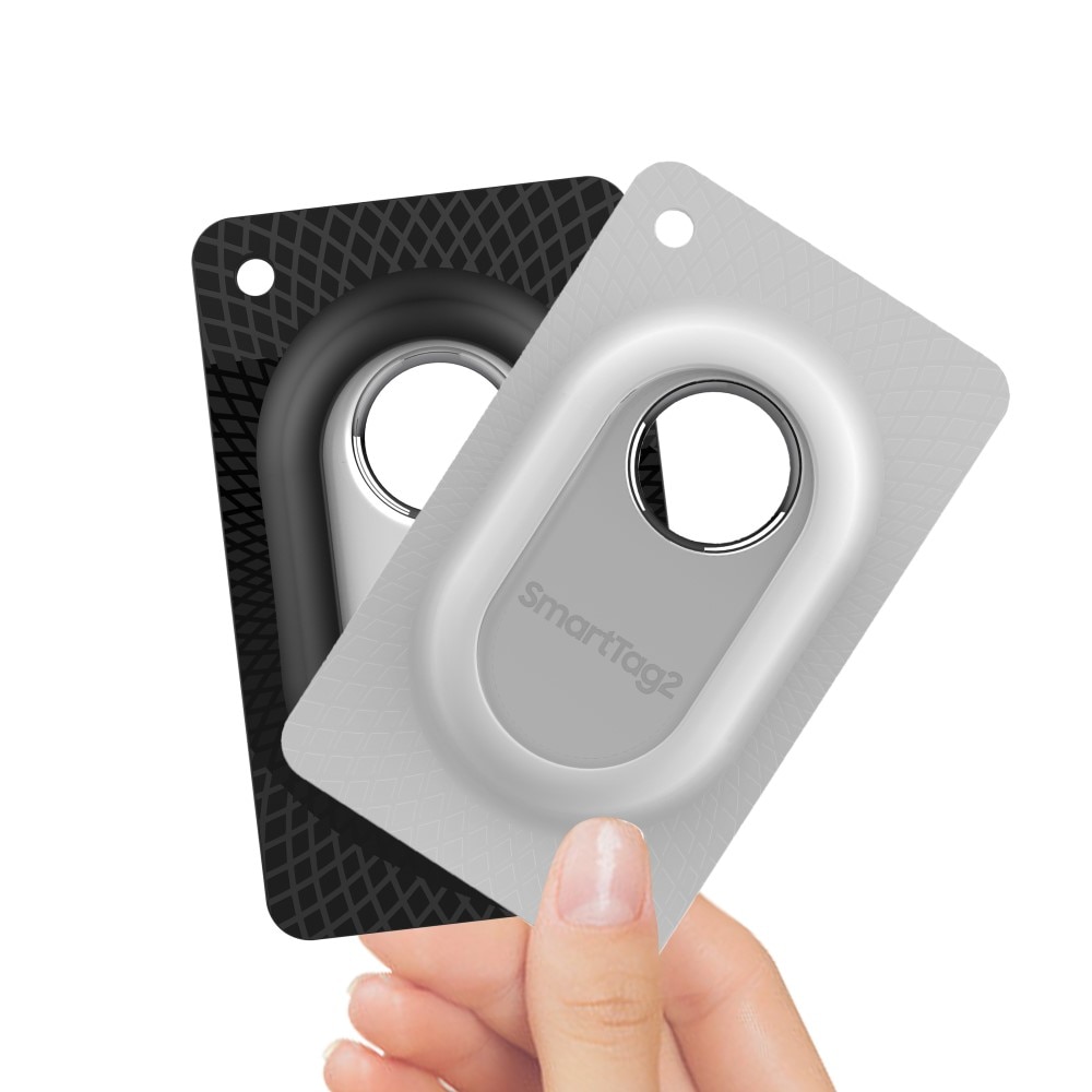 Funda de formato tarjeta para Samsung Galaxy SmartTag 2, negro