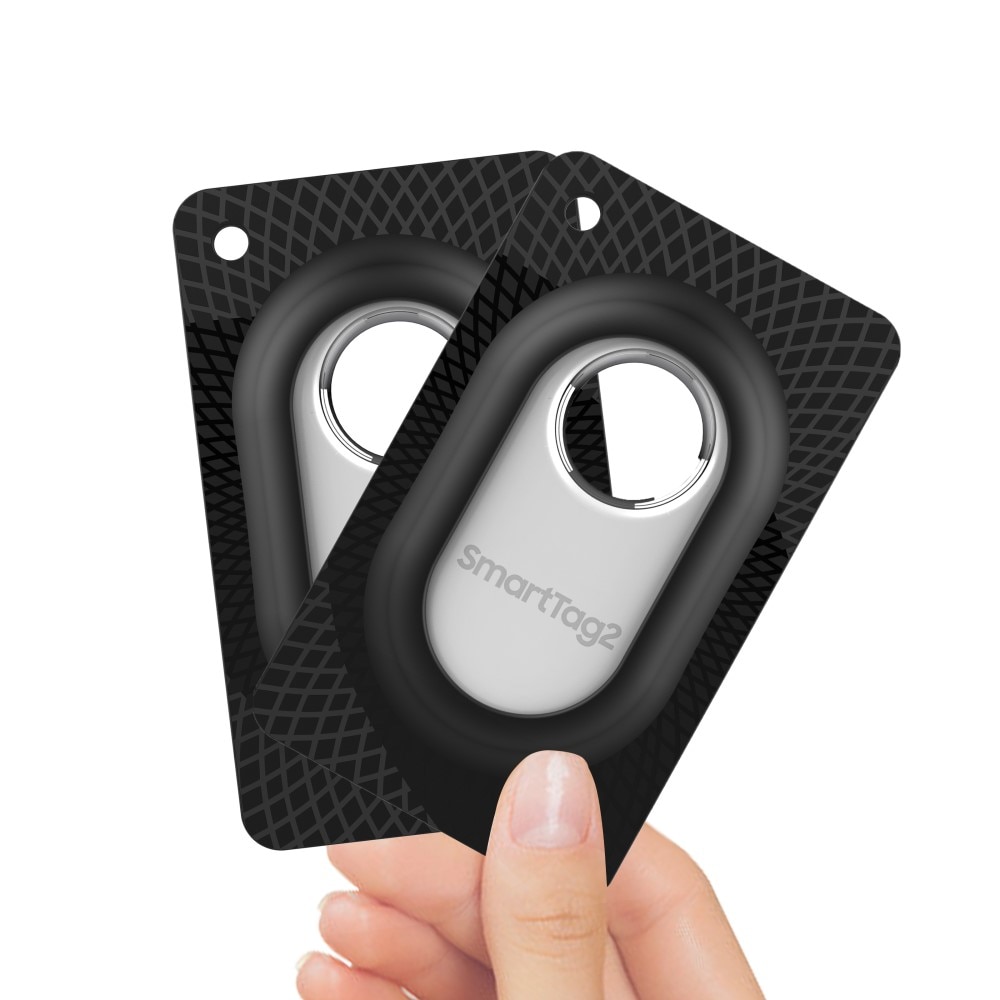 Funda de formato tarjeta para Samsung Galaxy SmartTag 2, negro