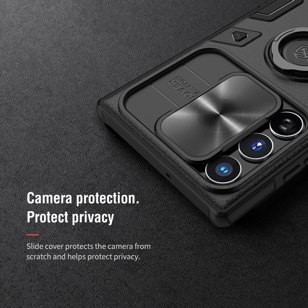 Funda CamShield Armor Samsung Galaxy S23 Ultra negro
