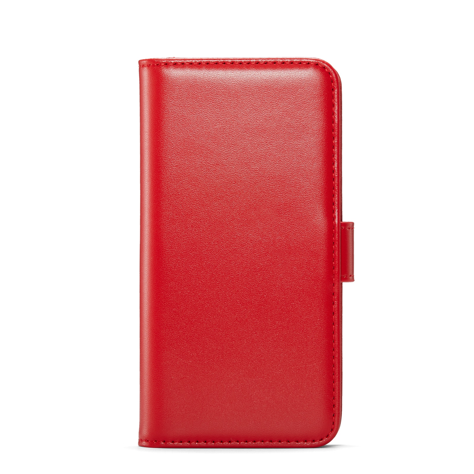 Funda de cuero genuino iPhone 16e, Rojo