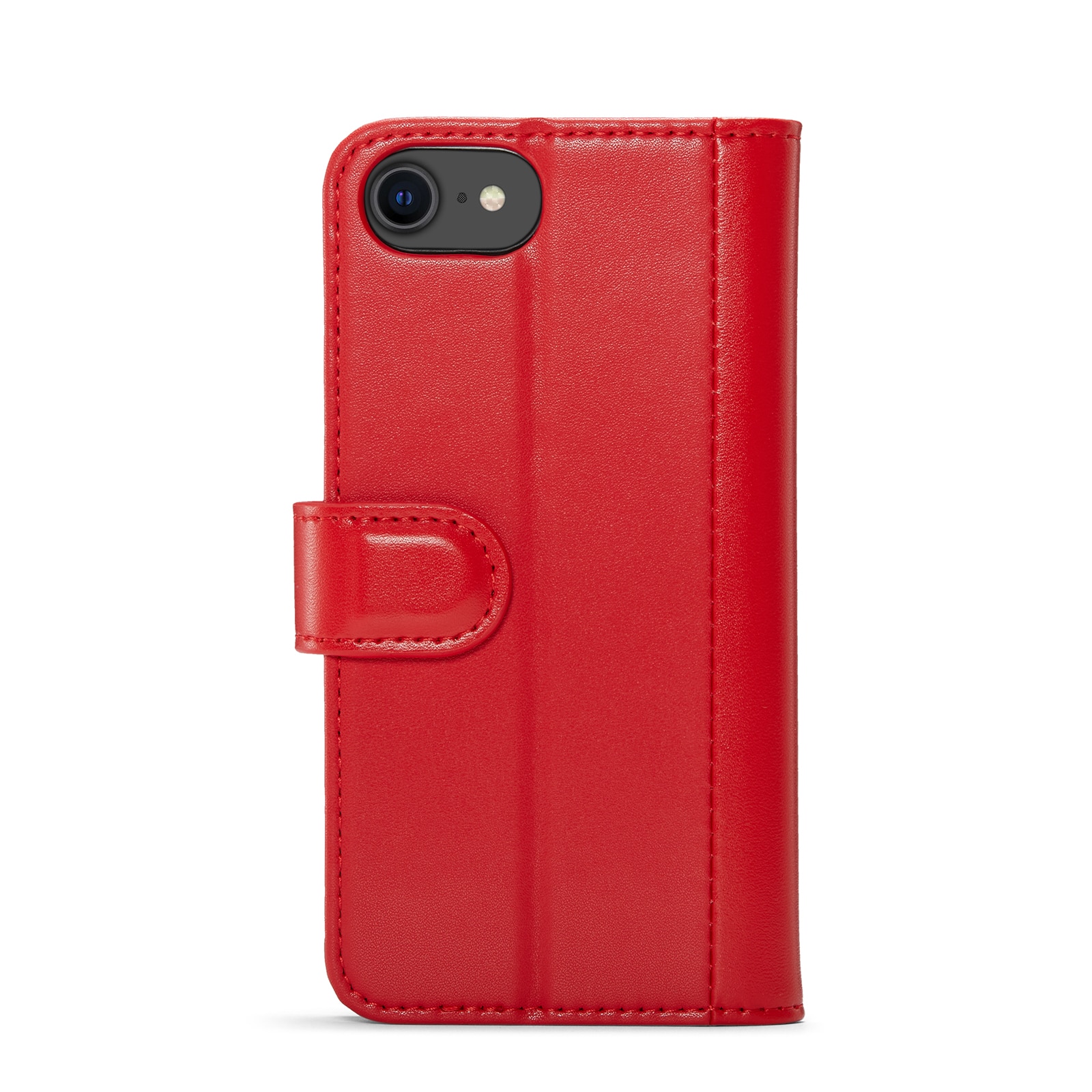 Funda de cuero genuino iPhone 7, Rojo