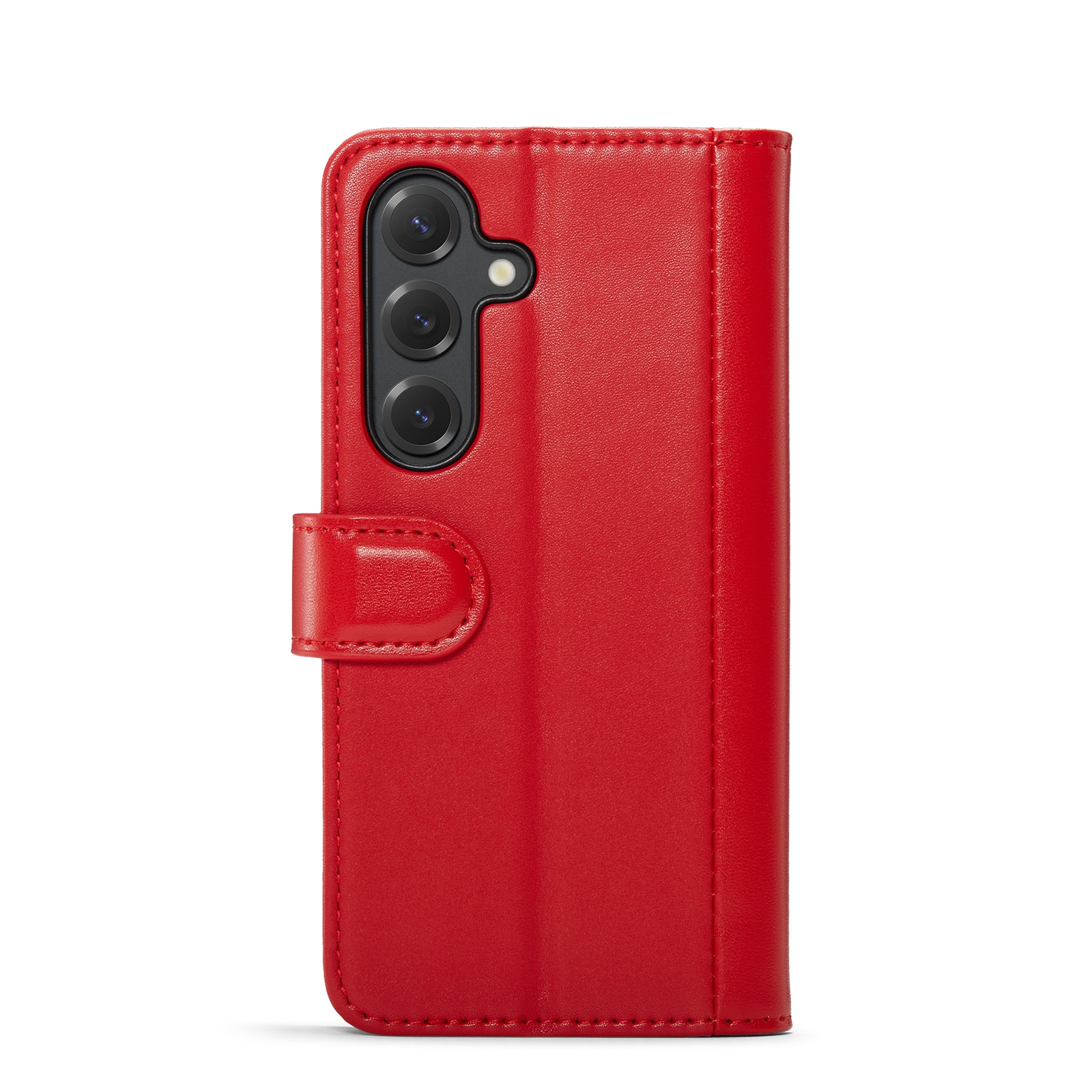 Funda de cuero genuino Samsung Galaxy A17, Rojo