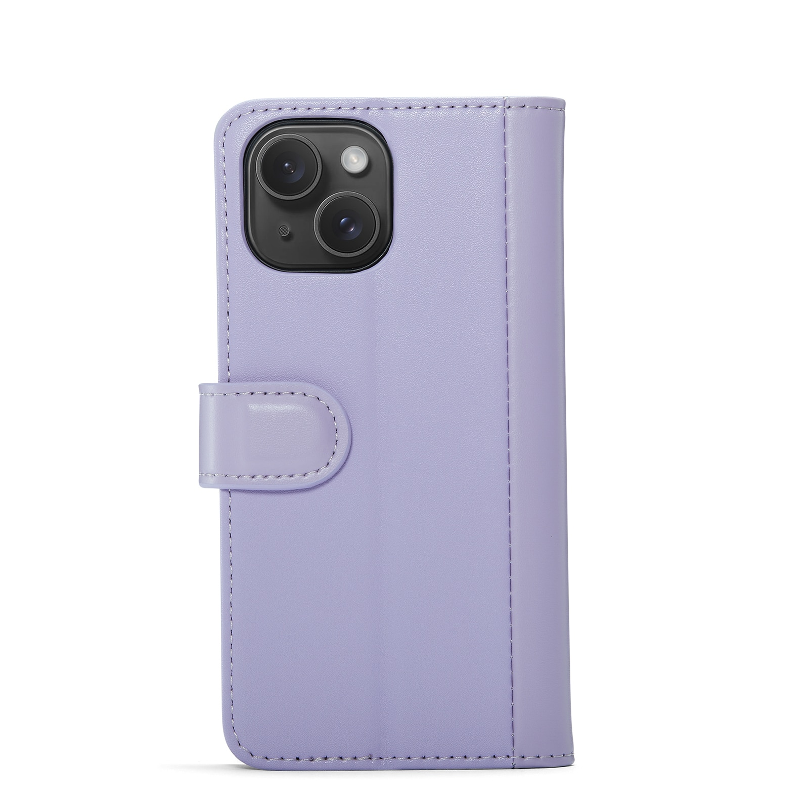 Funda de cuero genuino iPhone 13, Púrpura