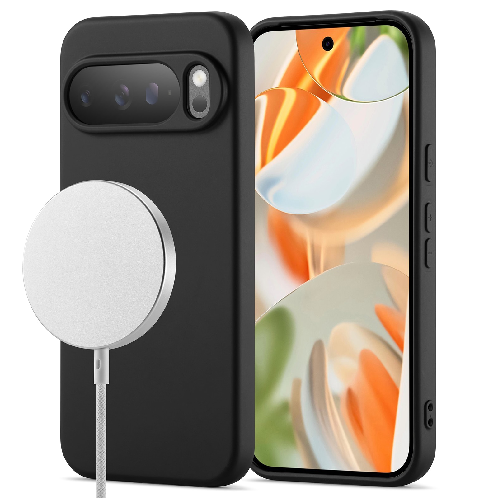 Funda TPU MagSafe Google Pixel 10 Negro
