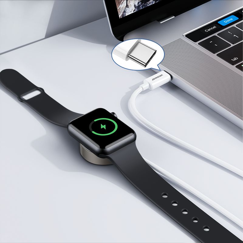 Cargador USB-C (S-IW004) Apple Watch Blanco