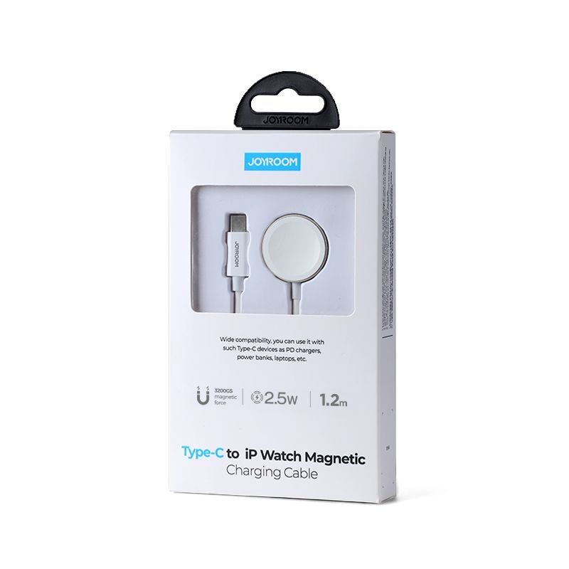 Cargador USB-C (S-IW004) Apple Watch Blanco