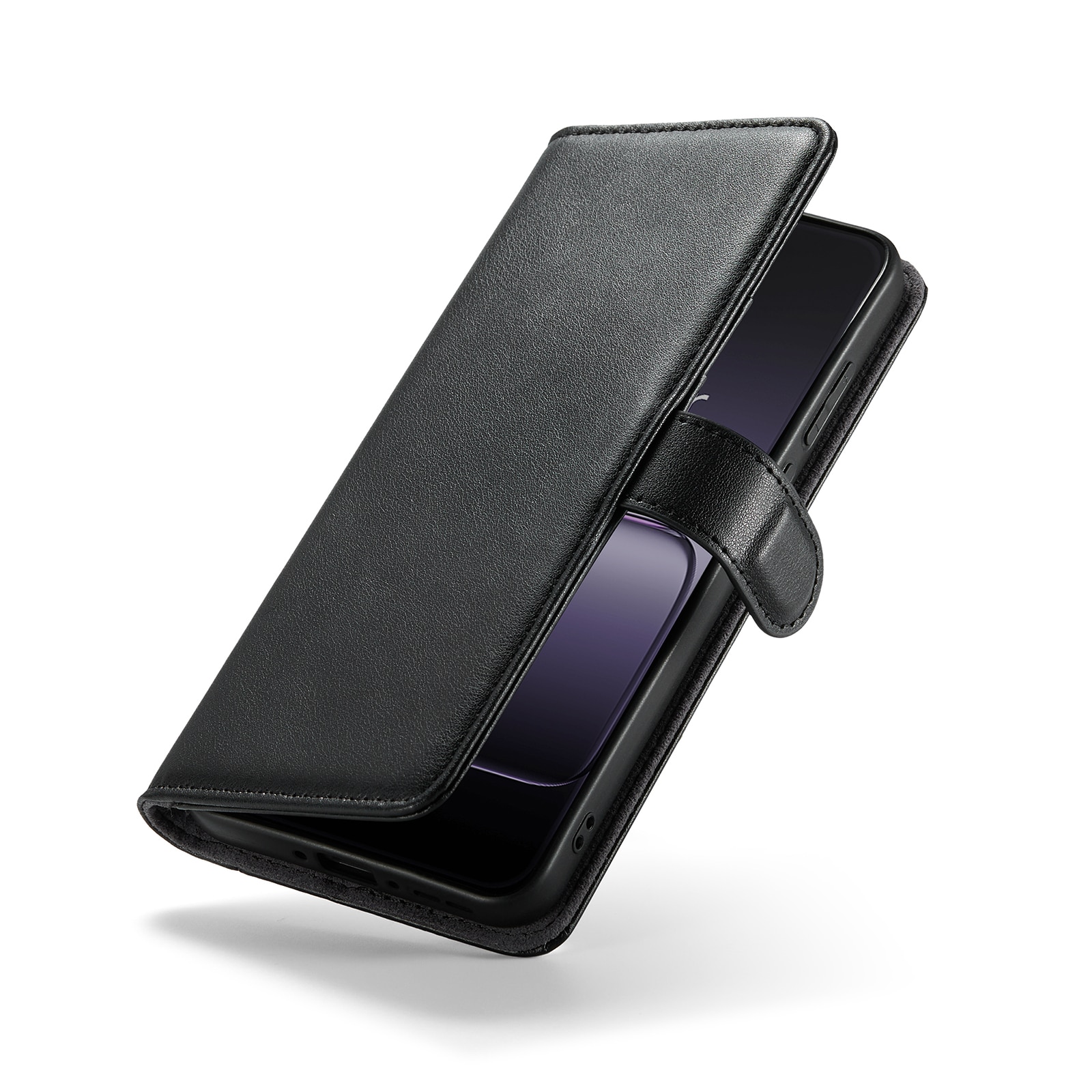 Funda de cuero genuino  OnePlus Nord CE 5G, Negro