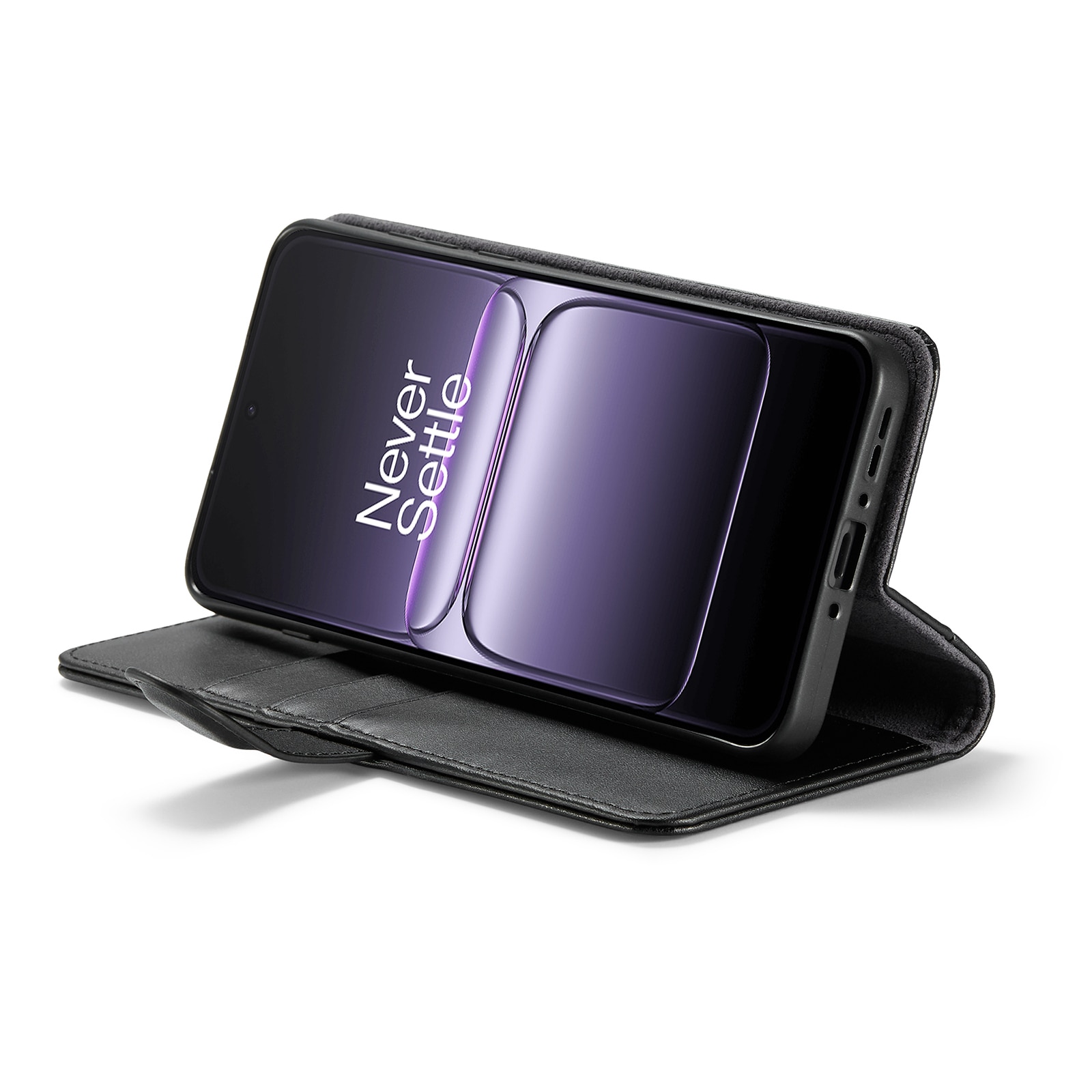 Funda de cuero genuino  OnePlus Nord CE 5G, Negro