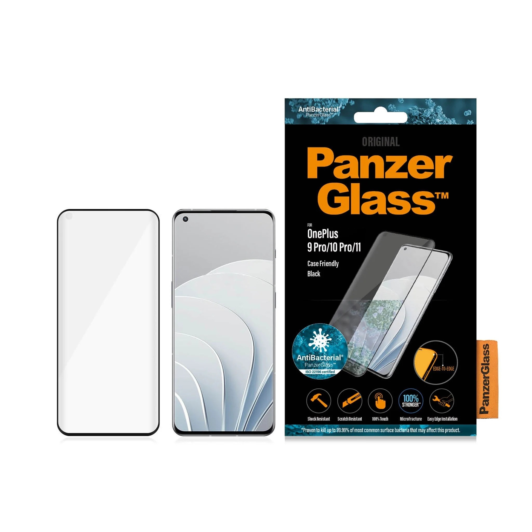  OnePlus 10 Pro/OnePlus 11/OnePlus 9 Pro Screen Protector Ultra Wide Fit