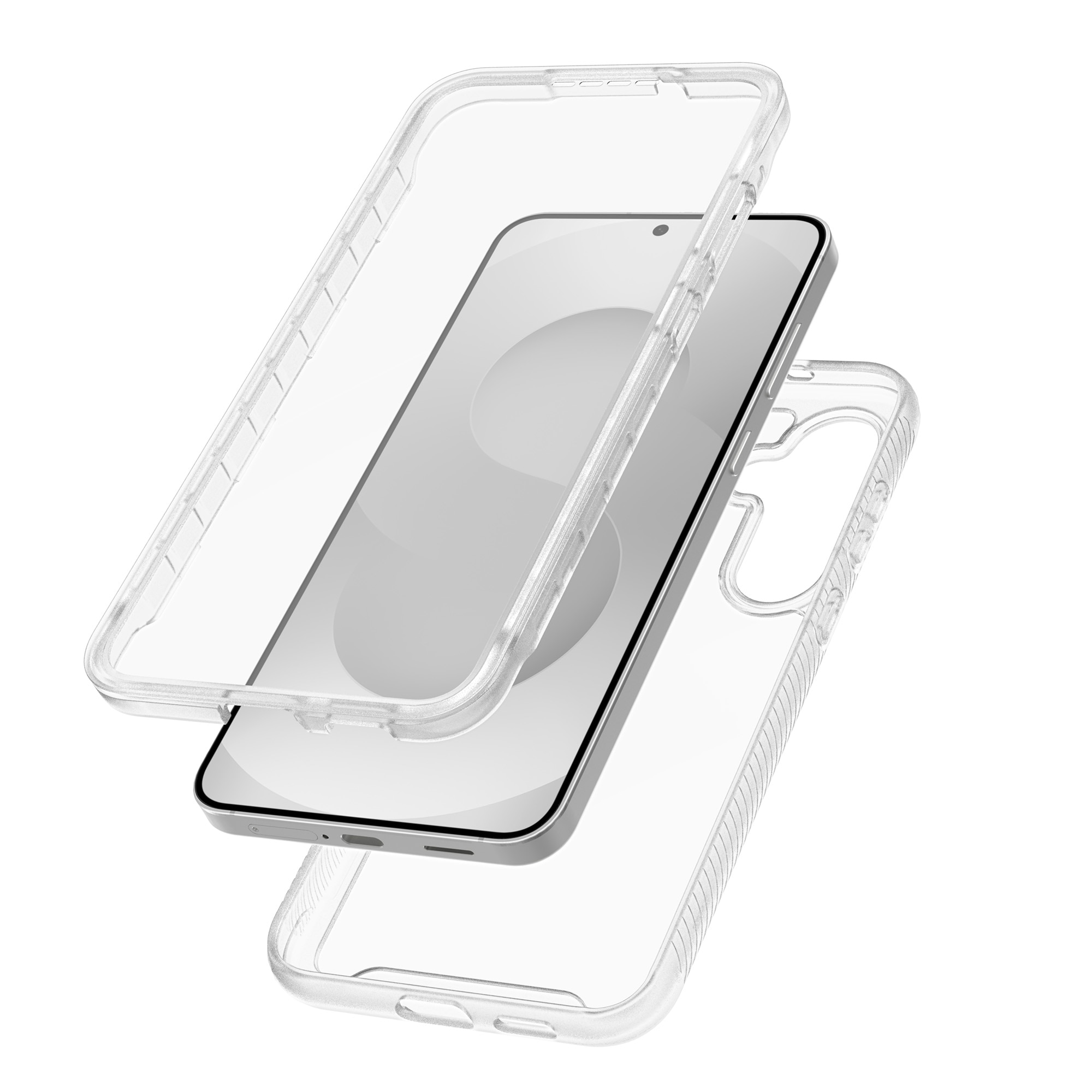 Funda Full Protection Samsung Galaxy S25 FE Transparente