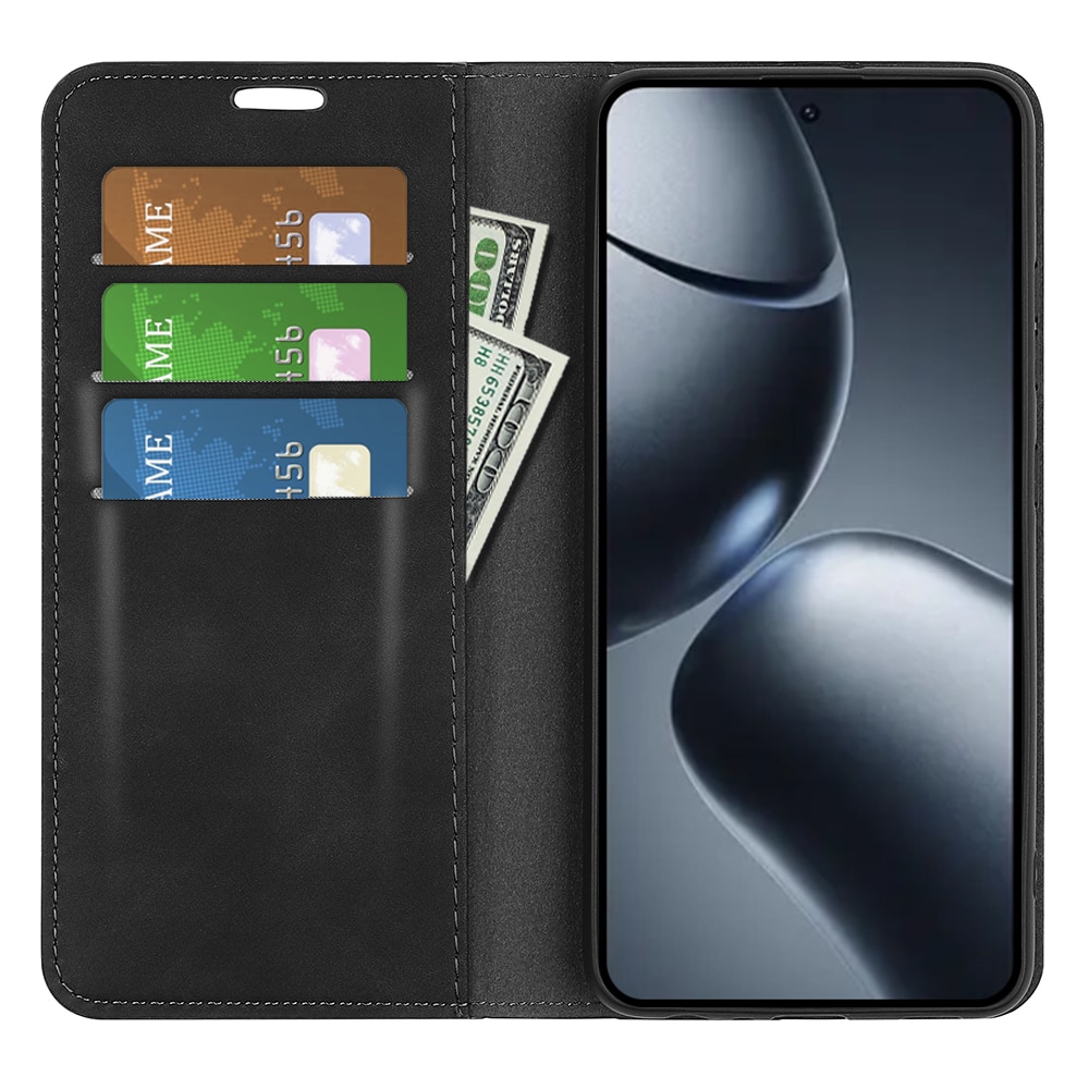 Funda delgada cartera Xiaomi 15T Negro