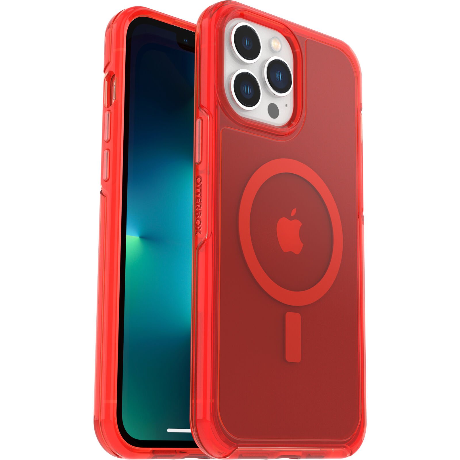 Funda Symmetry Plus MagSafe iPhone 12 Pro Max/iPhone 13 Pro Max Rojo