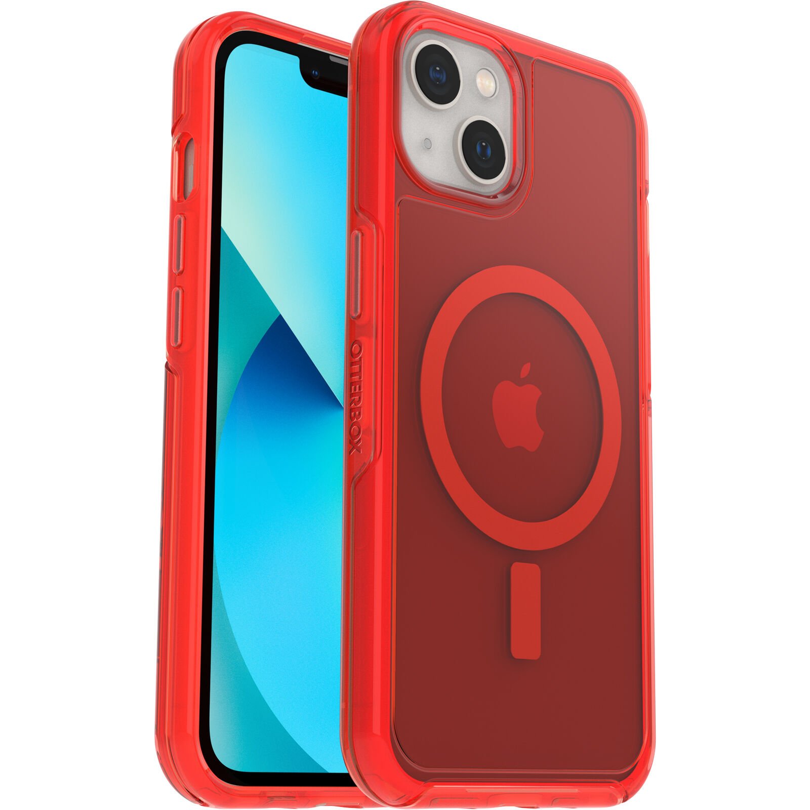 Funda Symmetry Plus MagSafe iPhone 13 Rojo