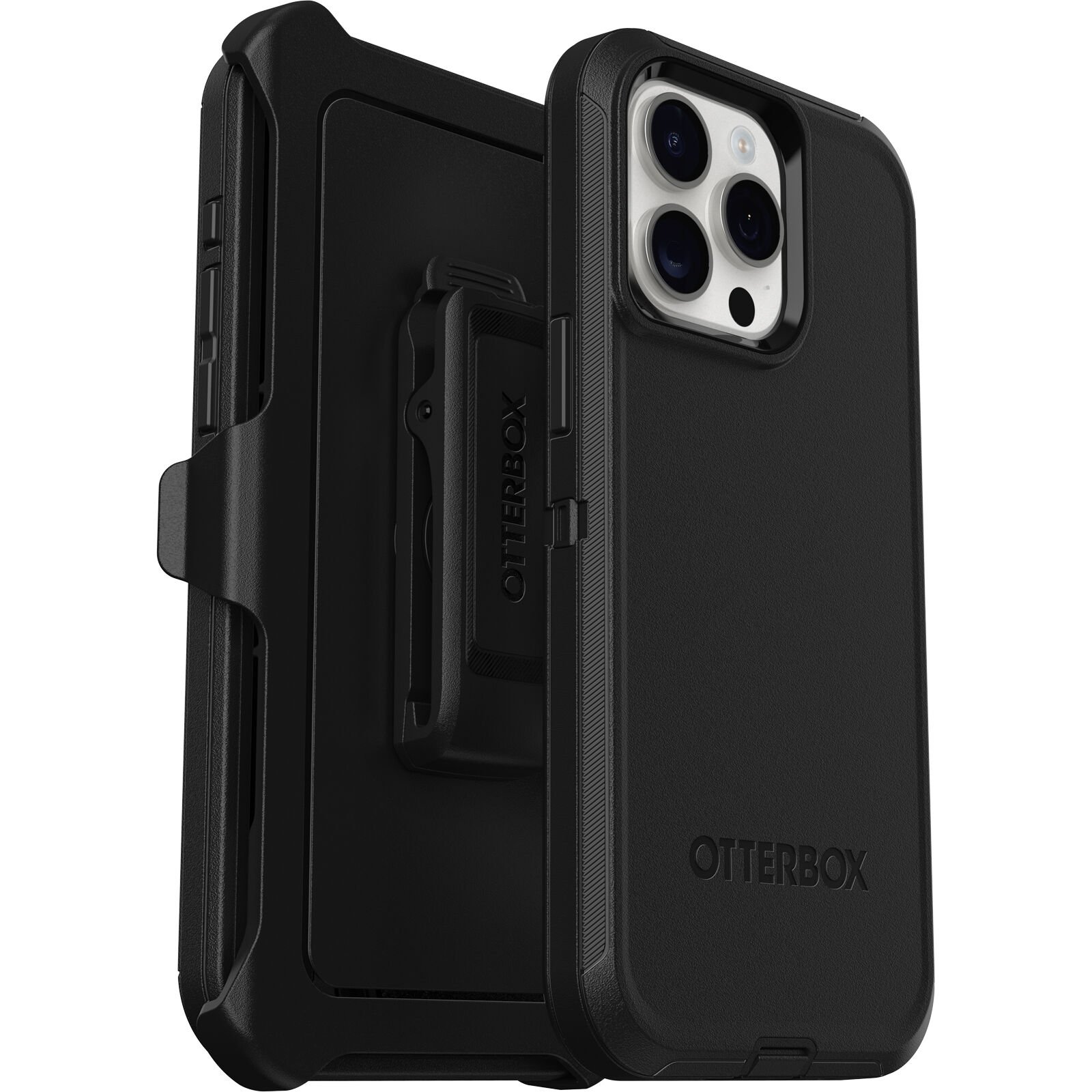 Funda Defender iPhone 15 Pro Max Black