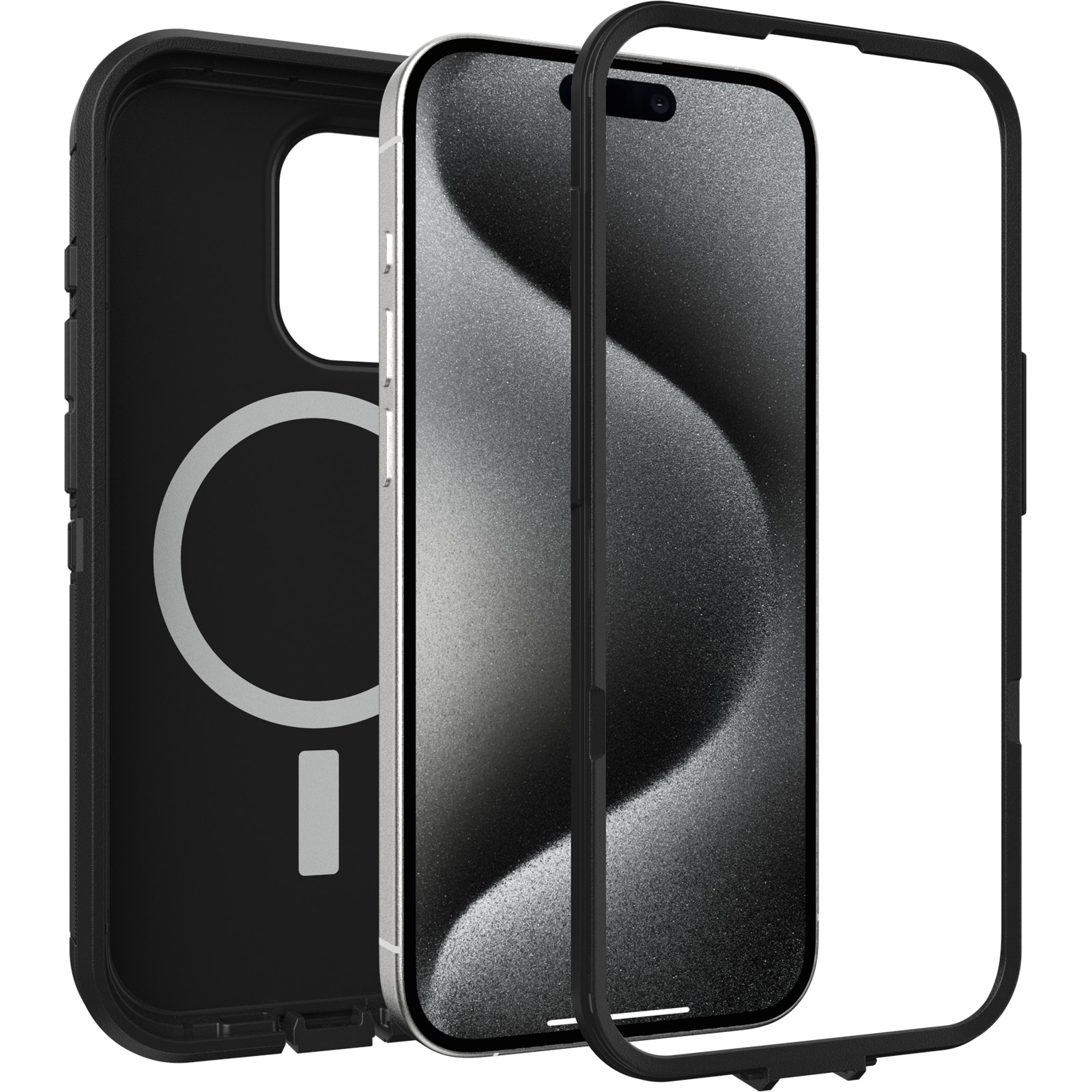 Funda Defender XT iPhone 15 Pro negro