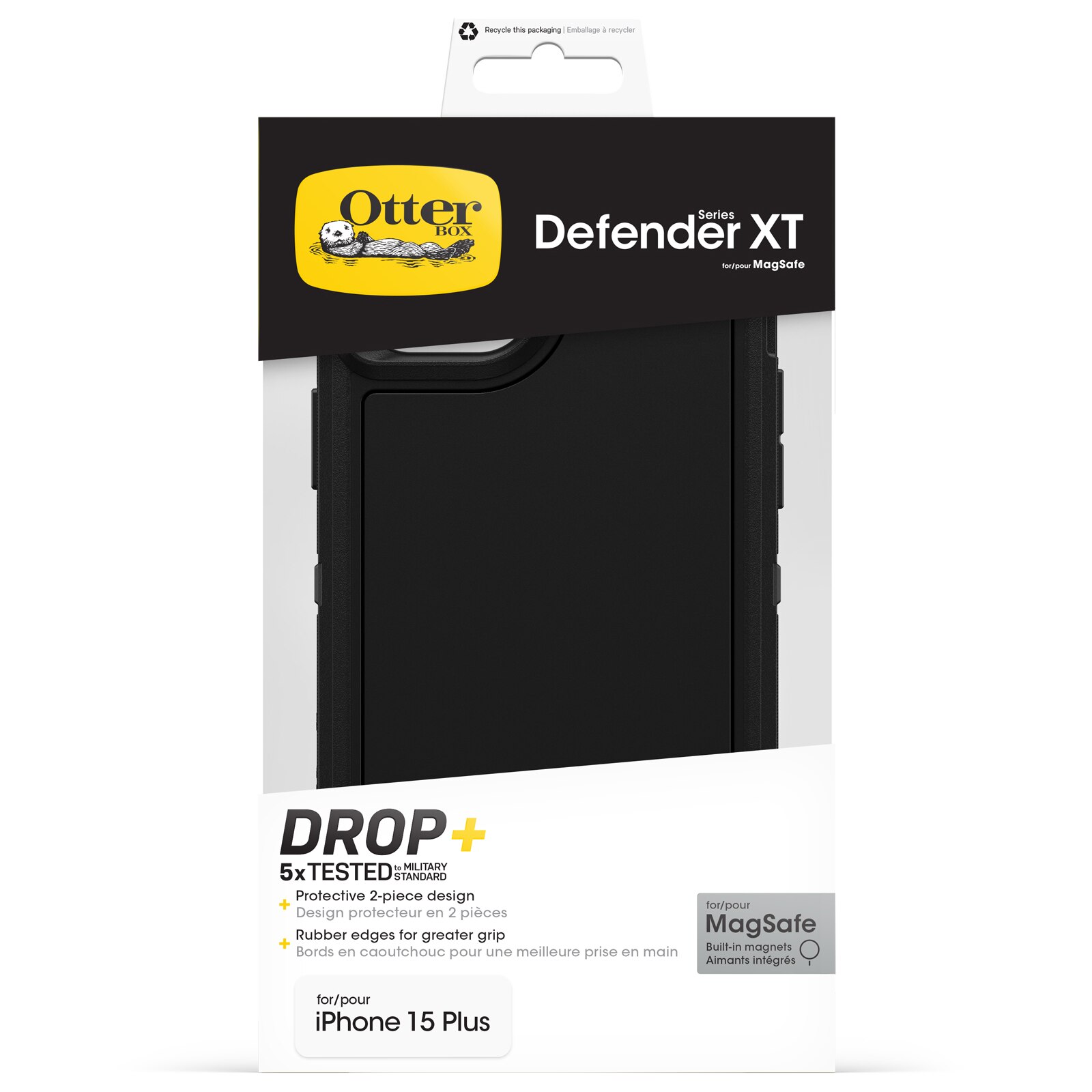 Funda Defender XT iPhone 15 Plus negro