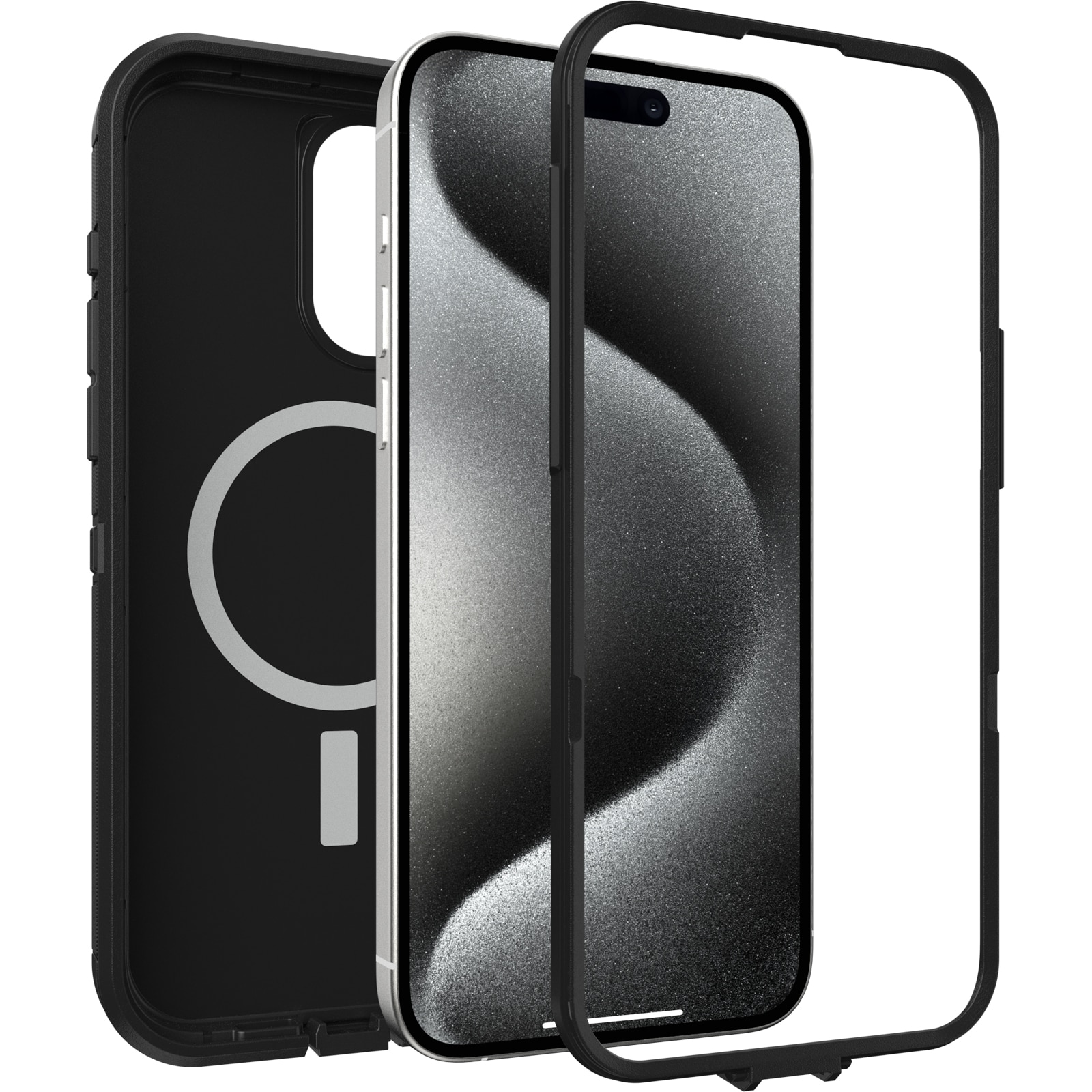 Funda Defender XT iPhone 15 Pro Max negro