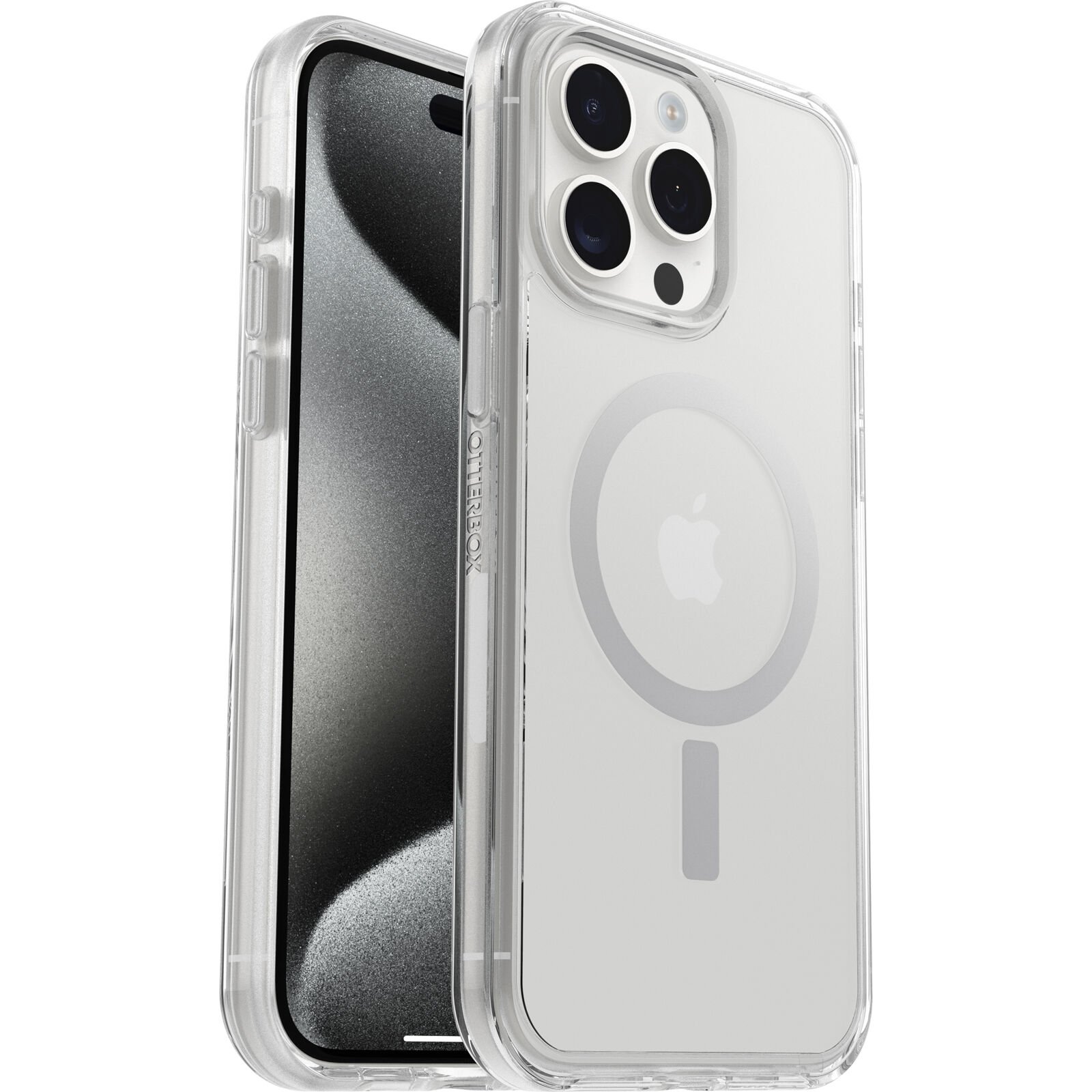 Funda Symmetry Plus MagSafe iPhone 15 Pro Max Transparente