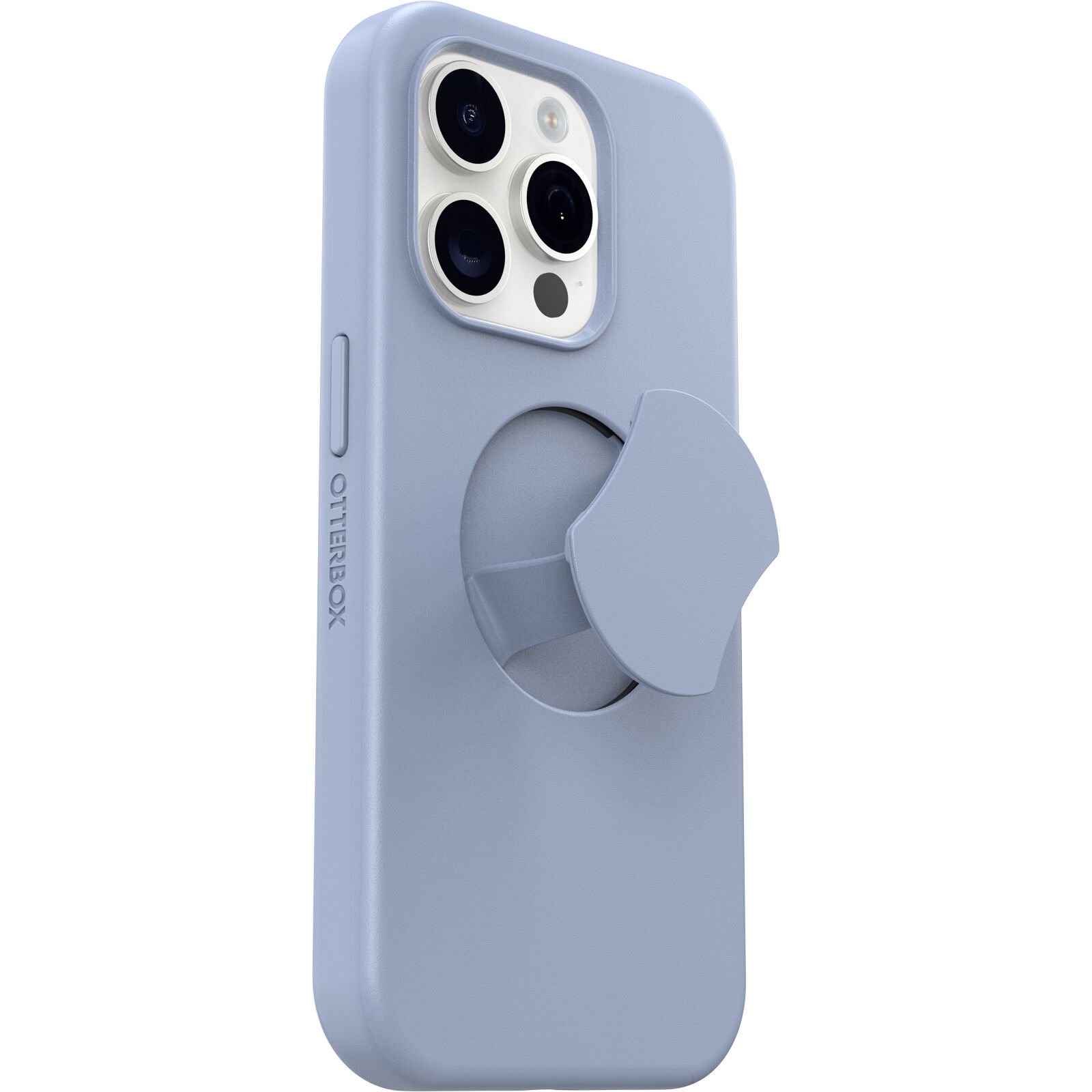 Funda OtterGrip Symmetry iPhone 15 Pro azul