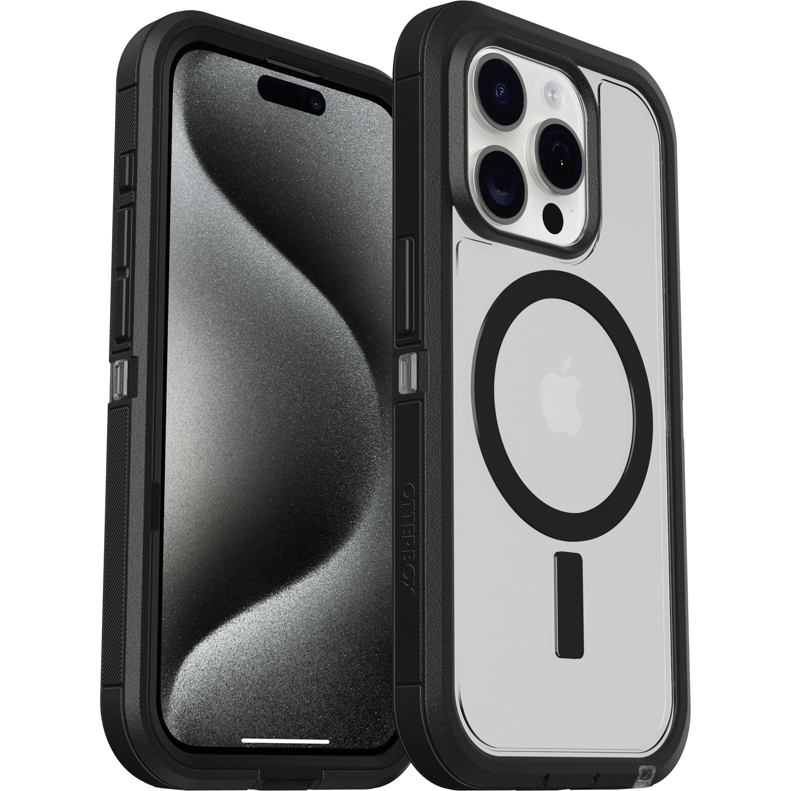 Funda Defender XT iPhone 15 Pro Clear/Black