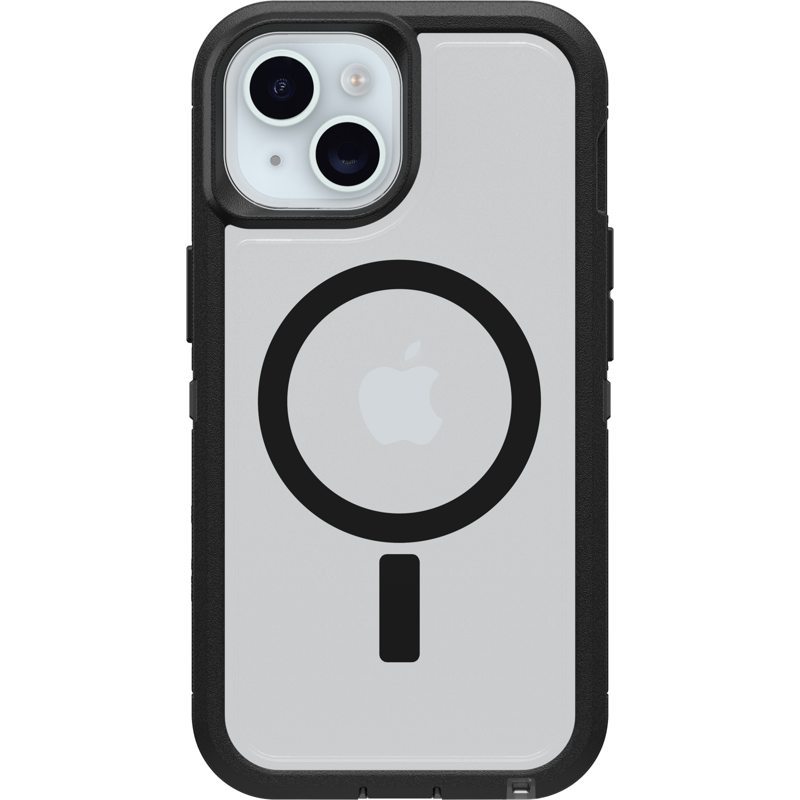 Funda Defender XT iPhone 15 negro/transparente