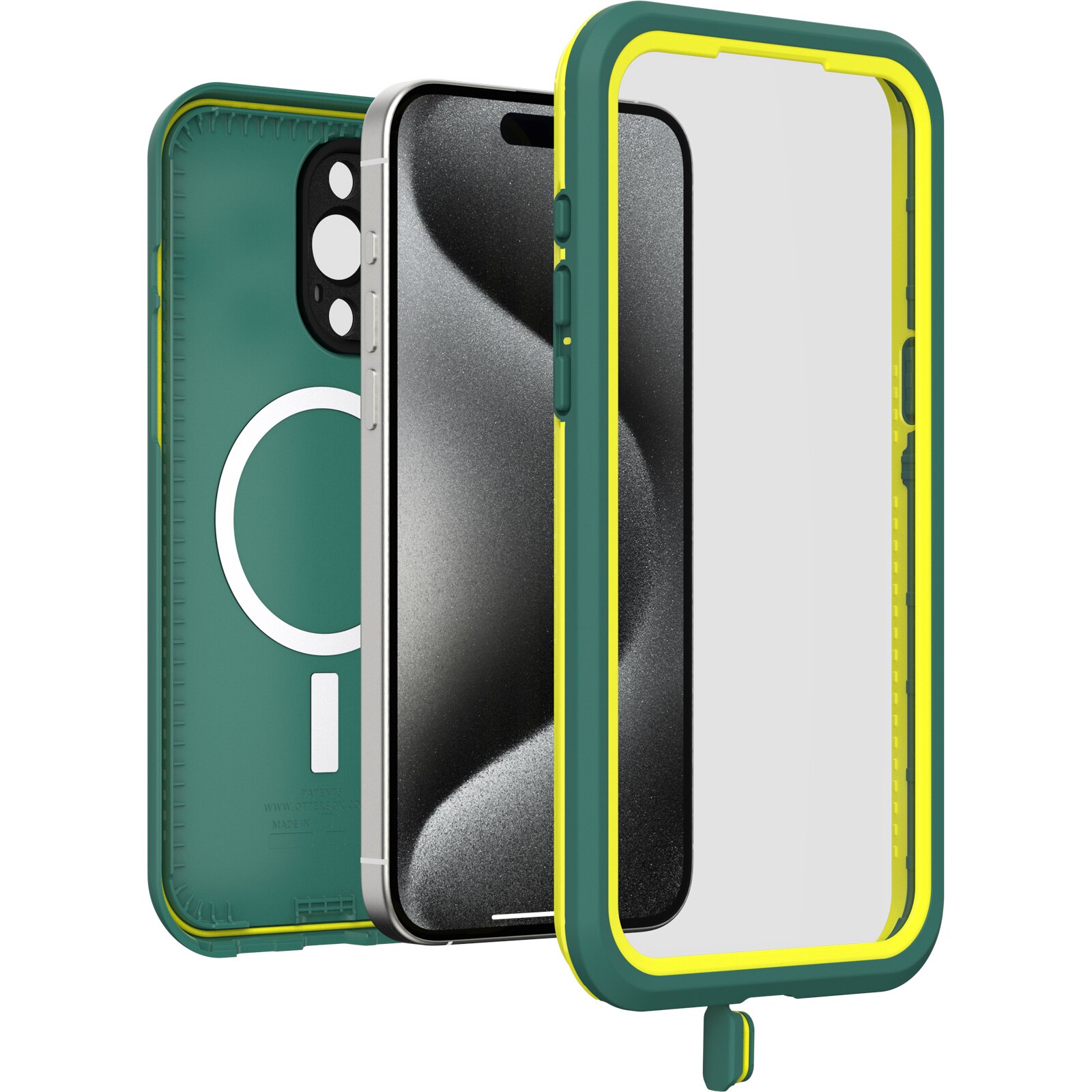 FRE MagSafe Case iPhone 15 Pro Max Verde