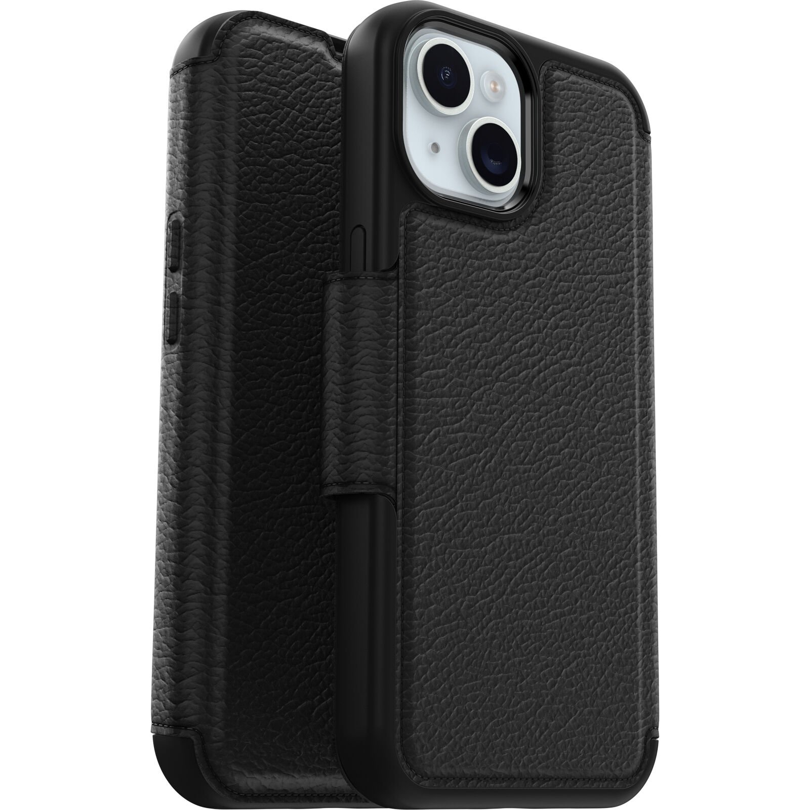 Funda Strada MagSafe iPhone 15 negro