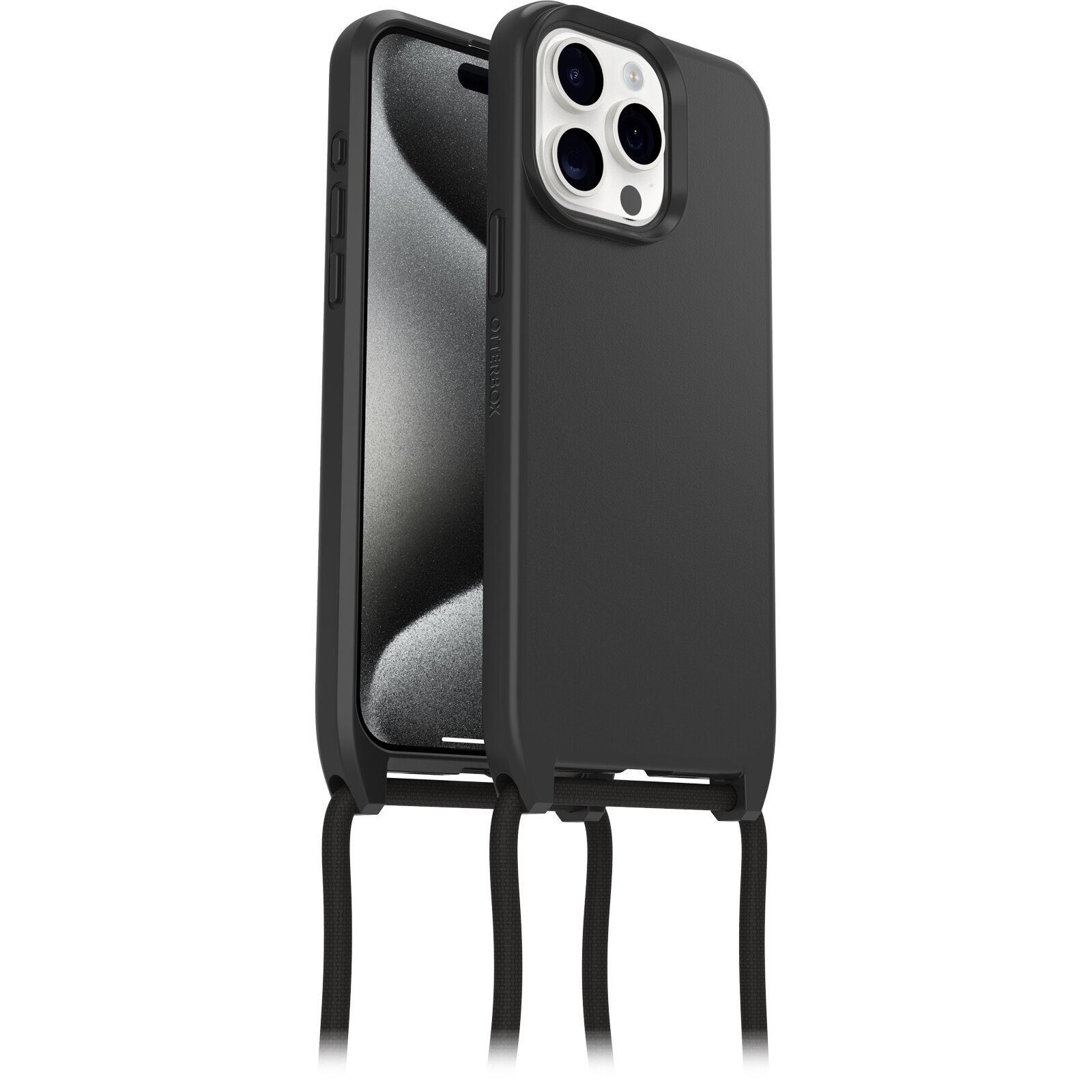 Funda React Necklace MagSafe iPhone 15 Pro Max negro