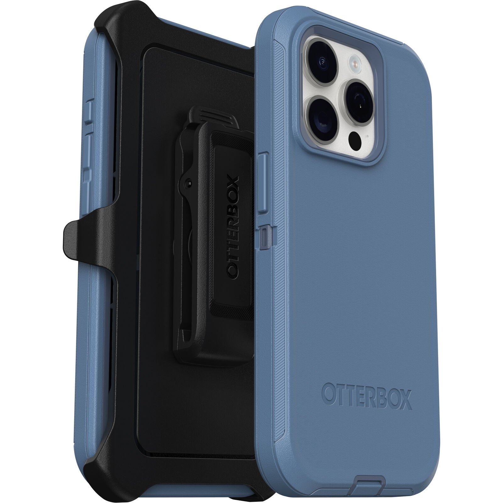 estuches proteccion otterbox defender apple iphone 13 pro color azul