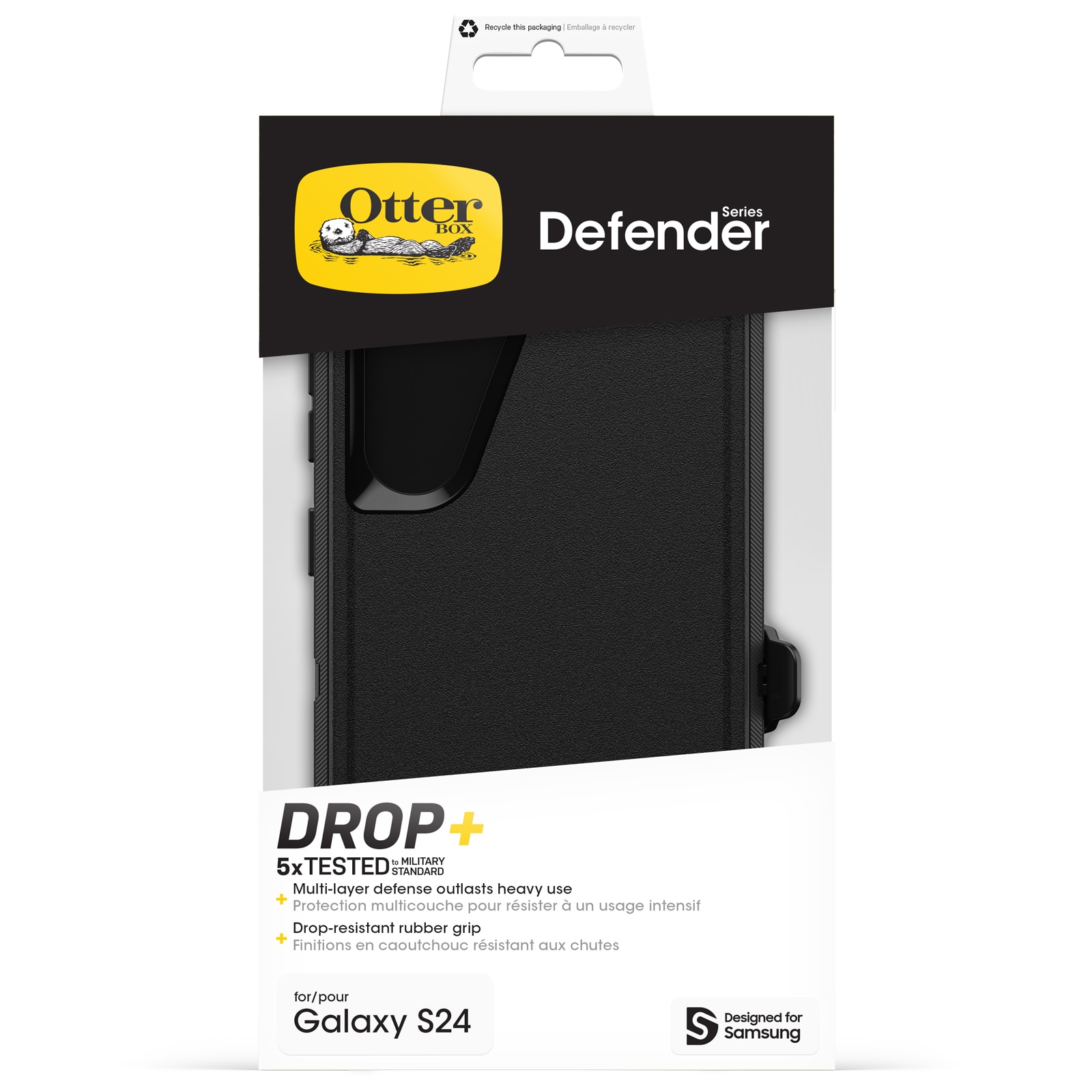 Funda Defender Samsung Galaxy S24 Black
