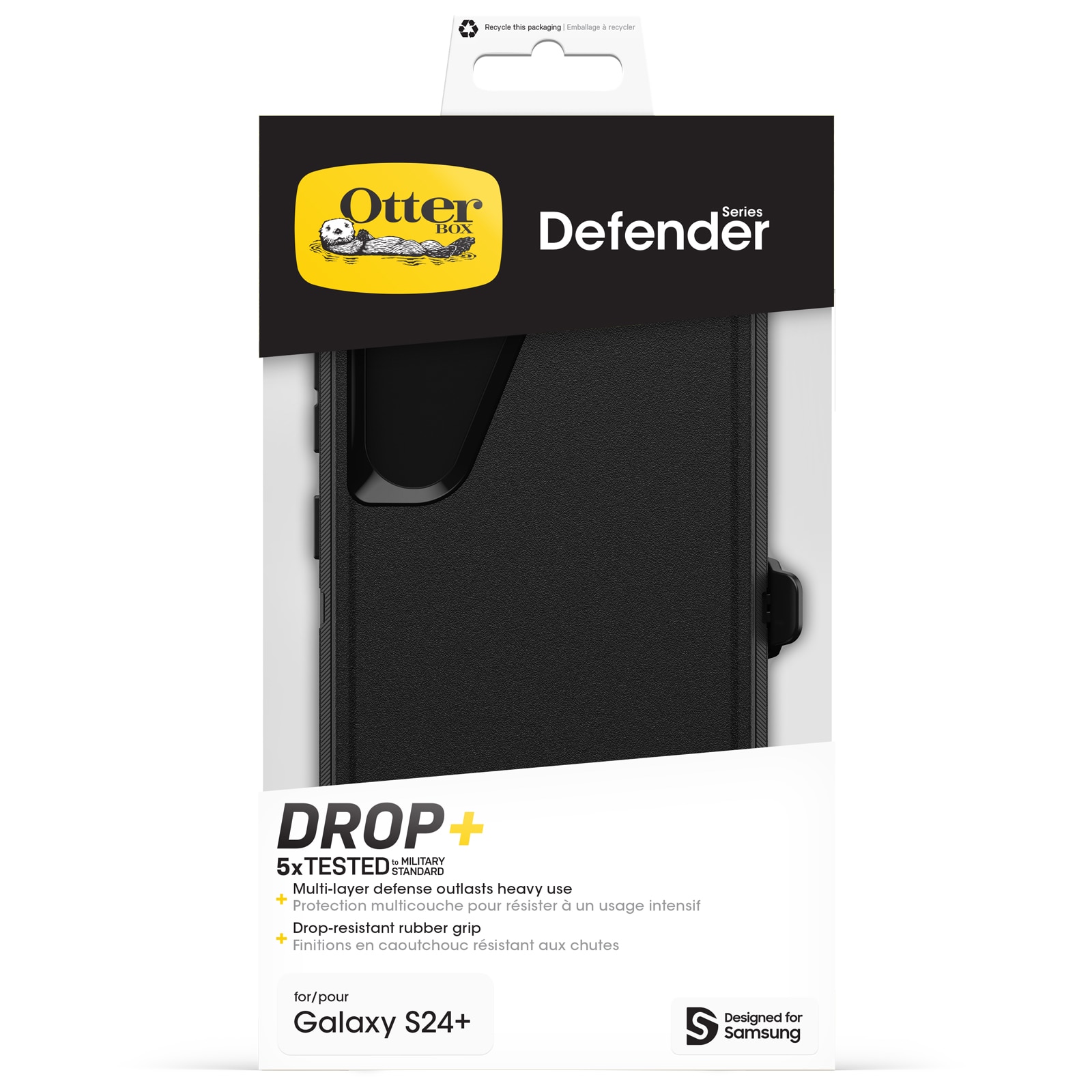 Funda Defender Samsung Galaxy S24 Plus Black