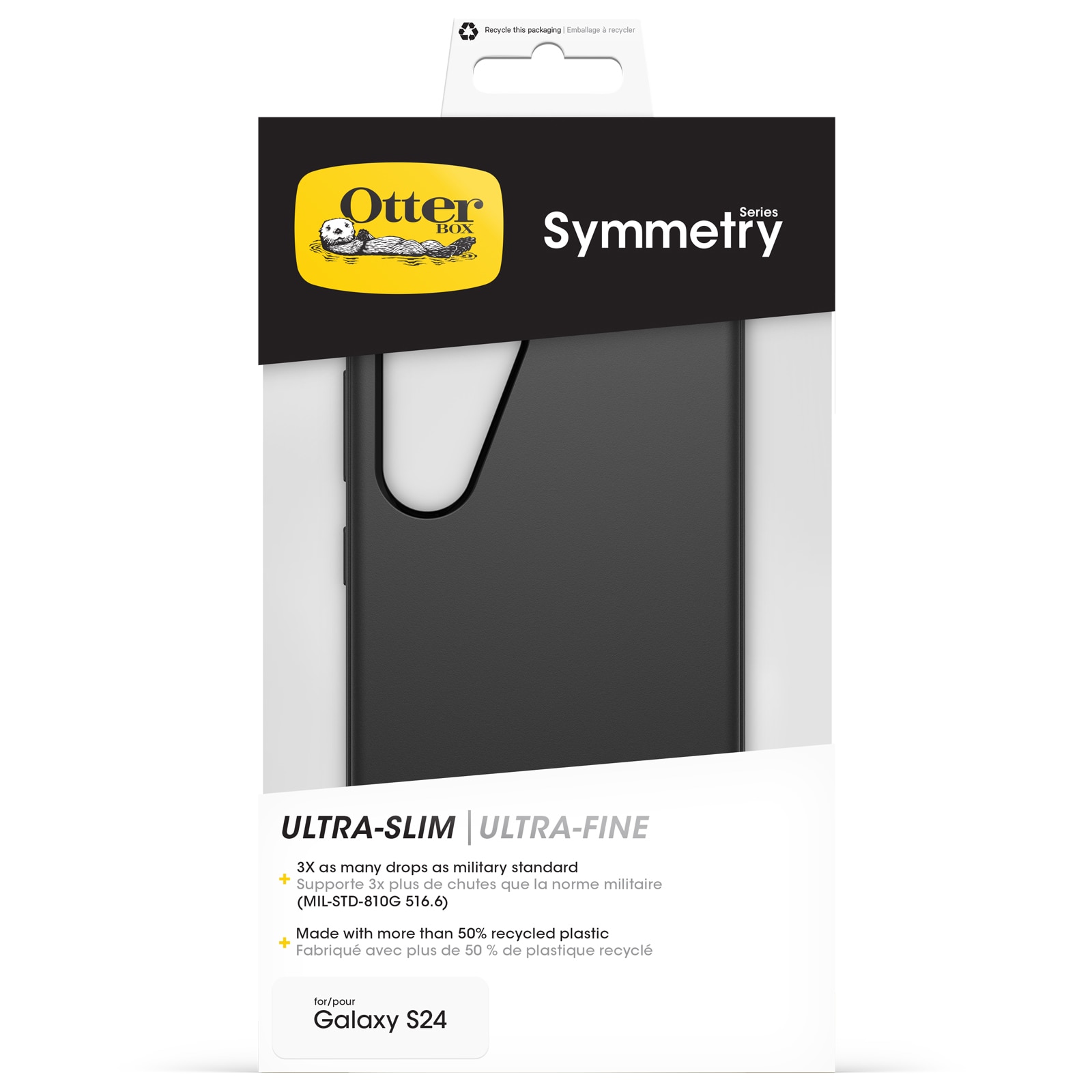 Funda Symmetry Samsung Galaxy S24 negro