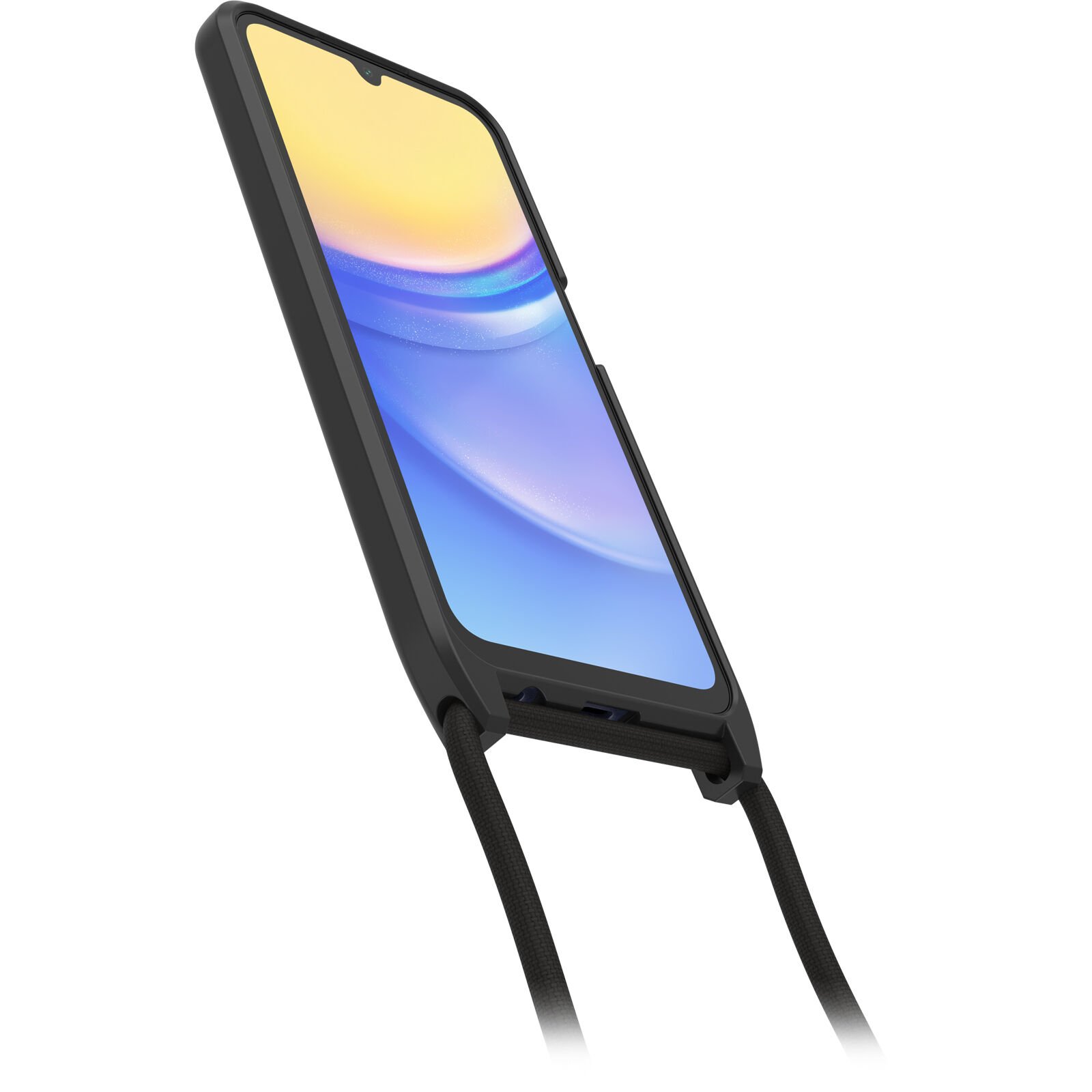 Funda React Necklace Samsung Galaxy A15 negro