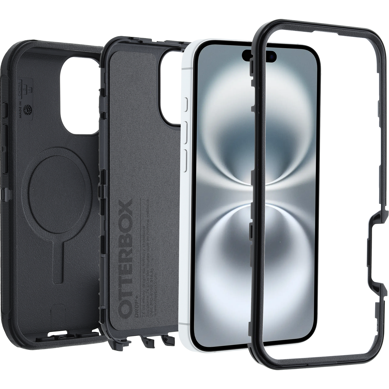 Funda MagSafe Defender iPhone 16 Plus Black
