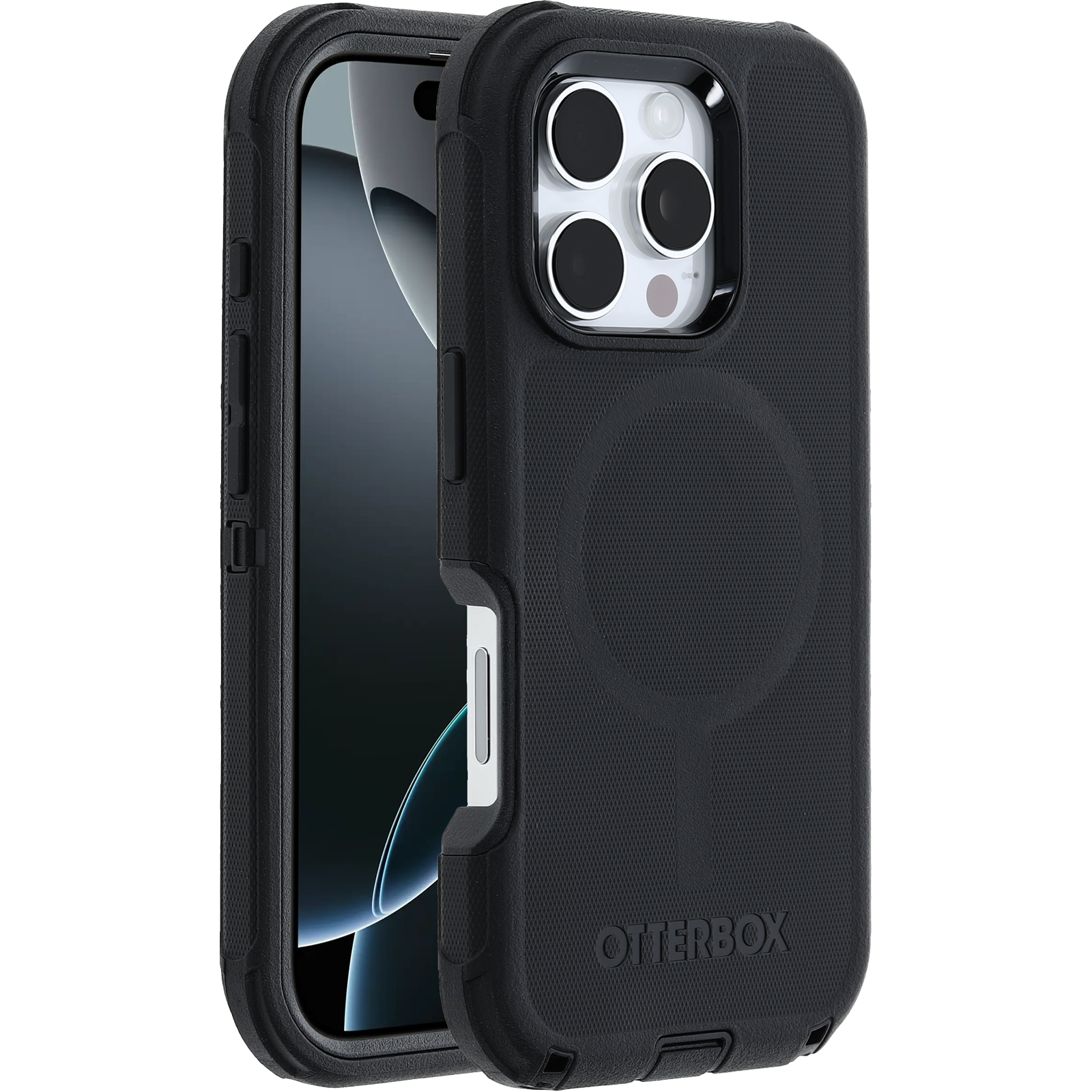 Funda MagSafe Defender iPhone 16 Pro Black