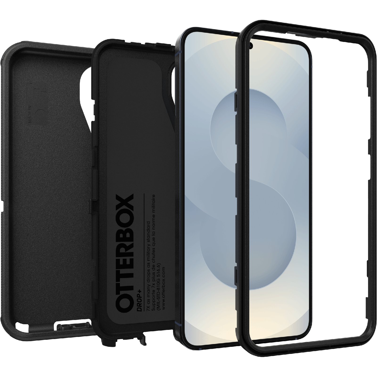 Funda Defender Samsung Galaxy S25 Black