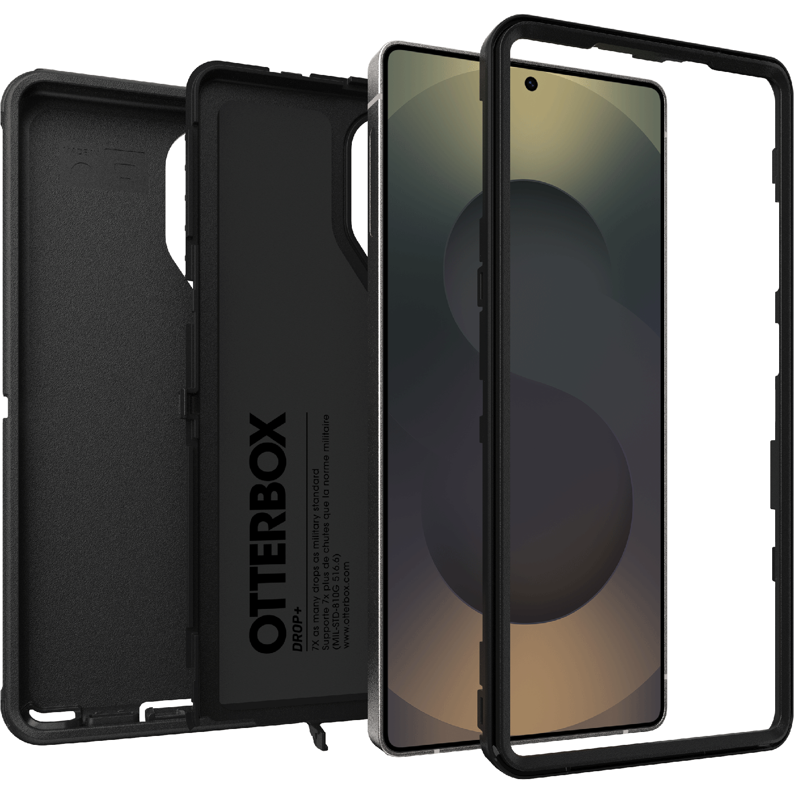 Funda Defender Samsung Galaxy S25 Ultra Black